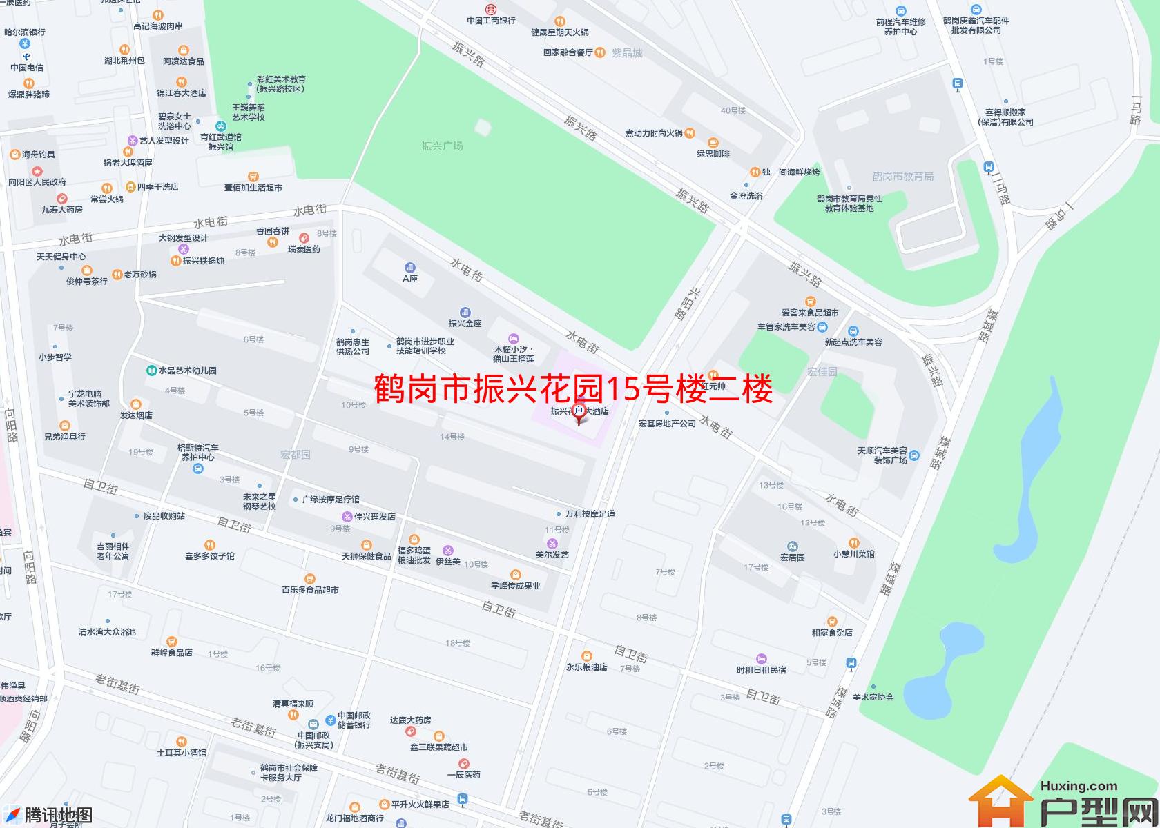 振兴花园15号楼二楼小区 - 户型网