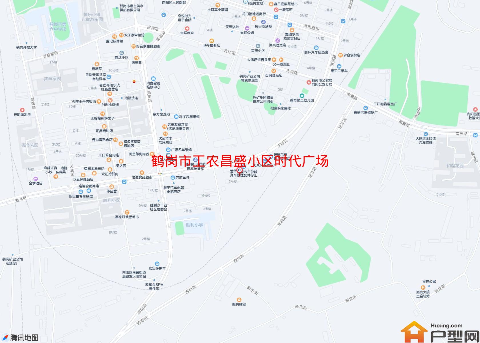 工农昌盛小区时代广场附近小区 - 户型网