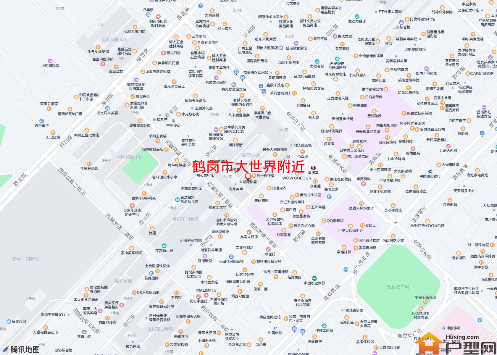 大世界附近小区 - 户型网