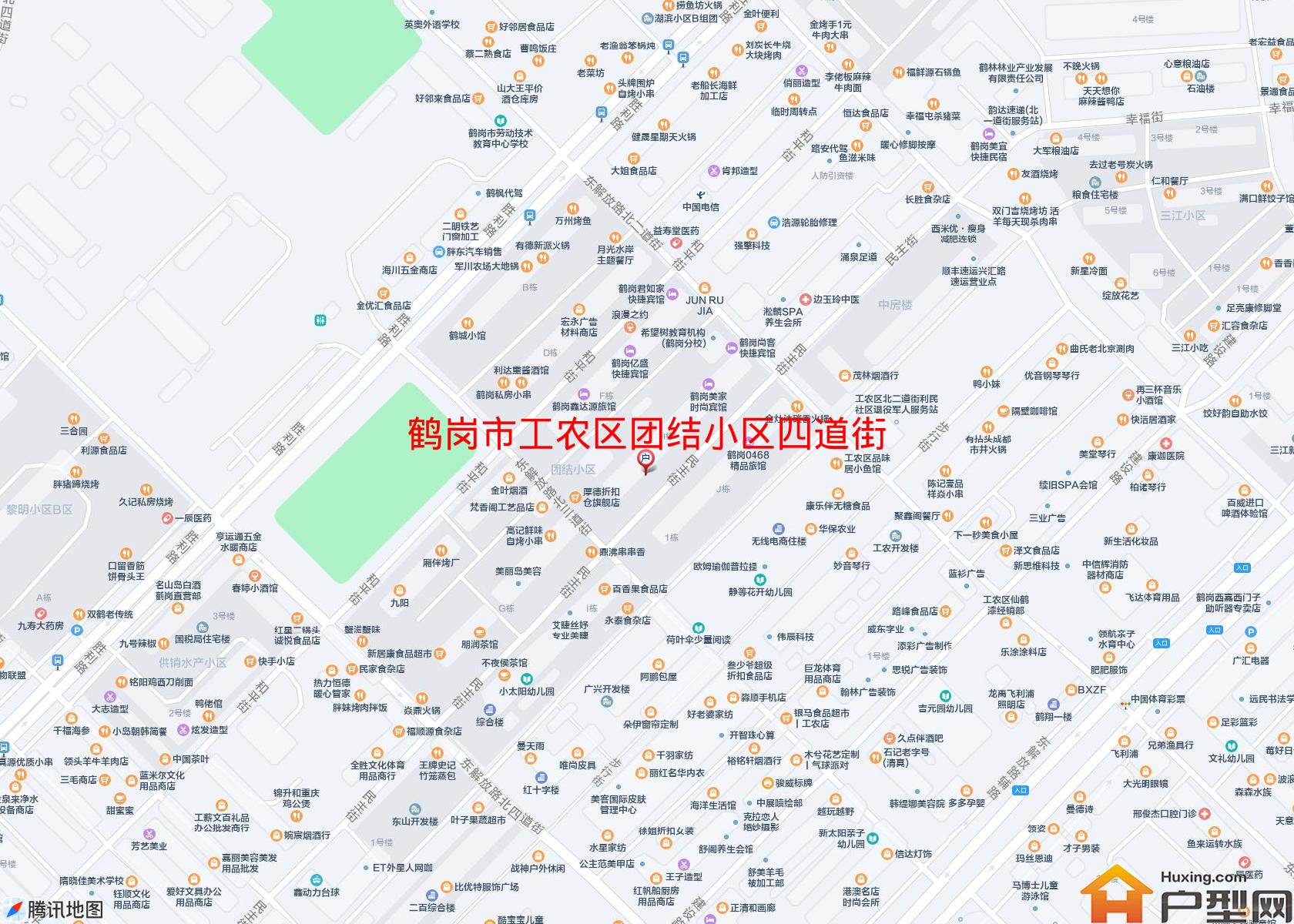 工农区团结小区四道街小区 - 户型网