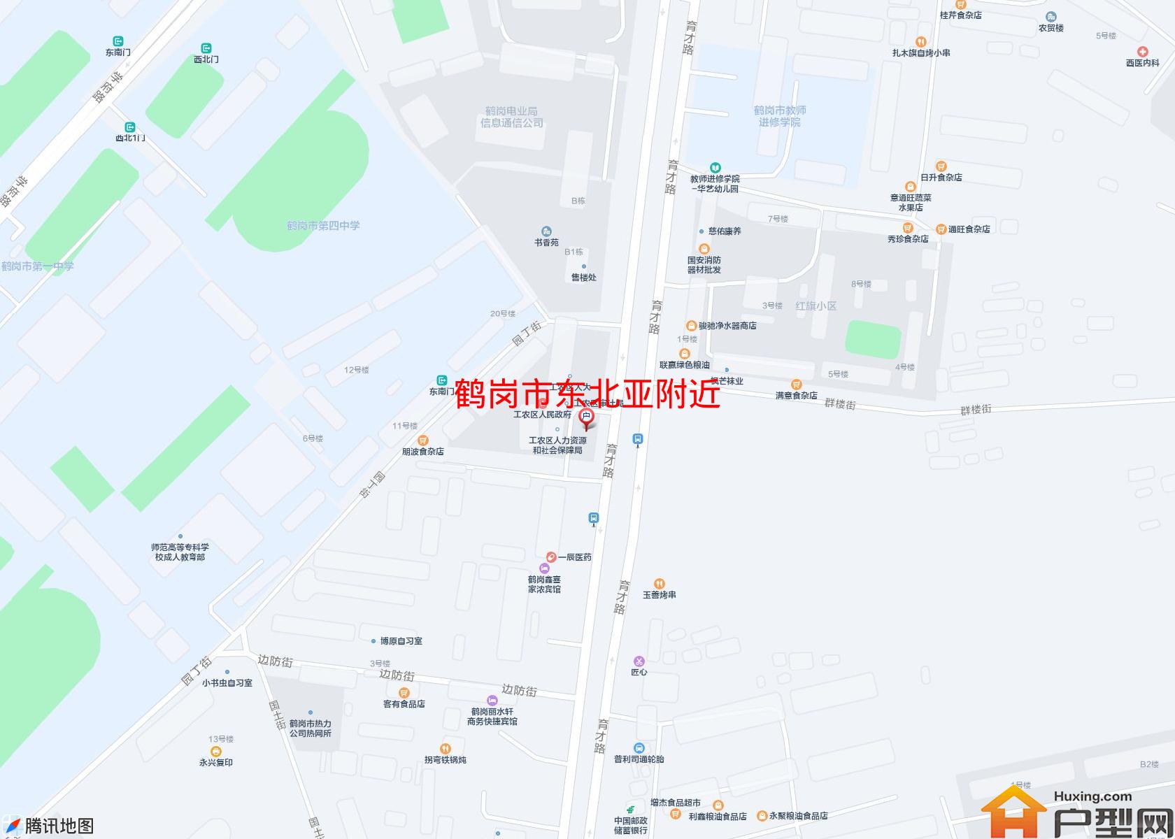 东北亚附近小区 - 户型网