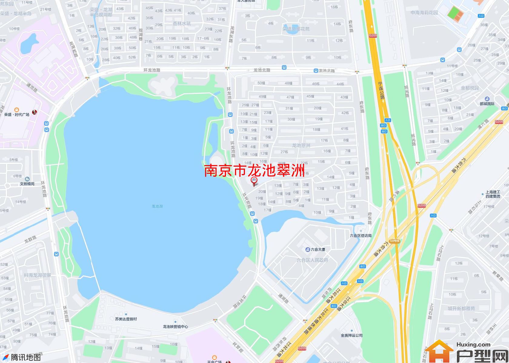 龙池翠洲小区 - 户型网