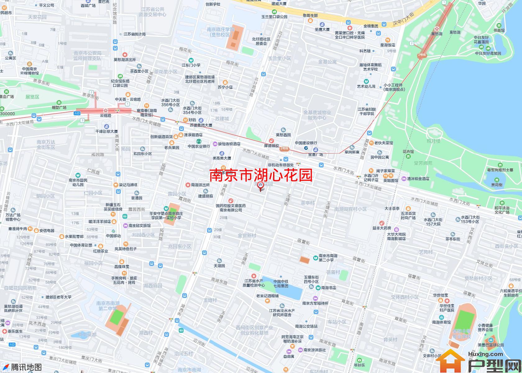 湖心花园小区 - 户型网