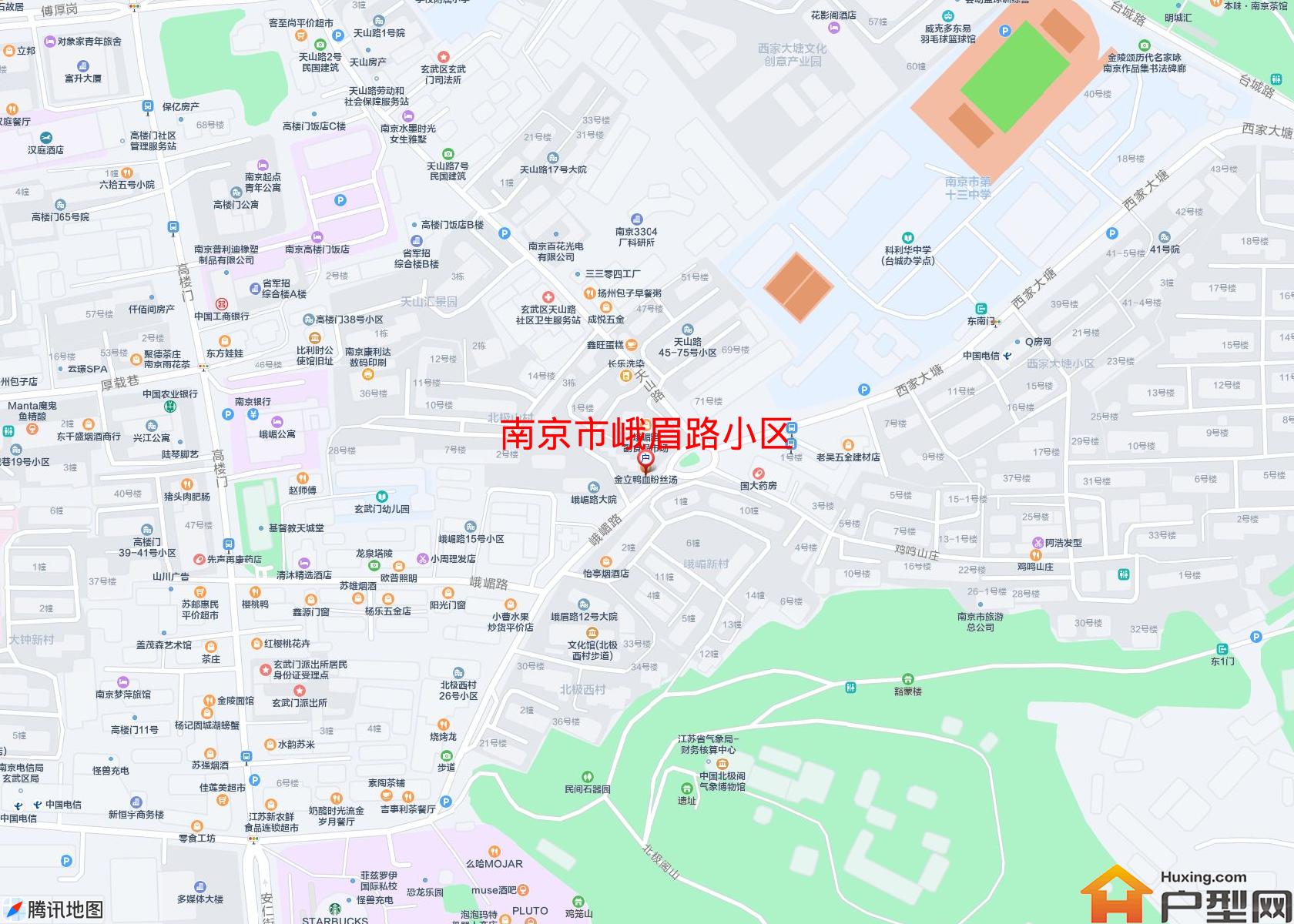 峨眉路小区小区 - 户型网
