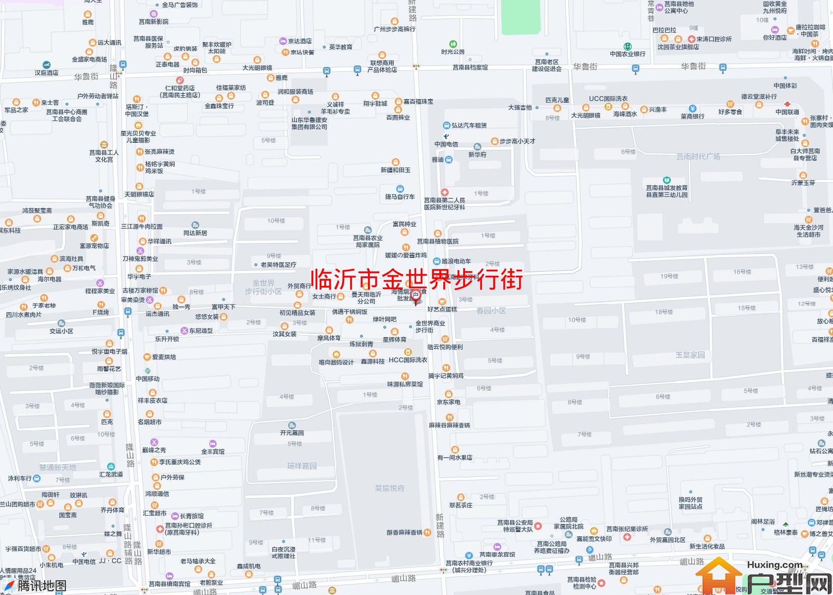 金世界步行街小区 - 户型网