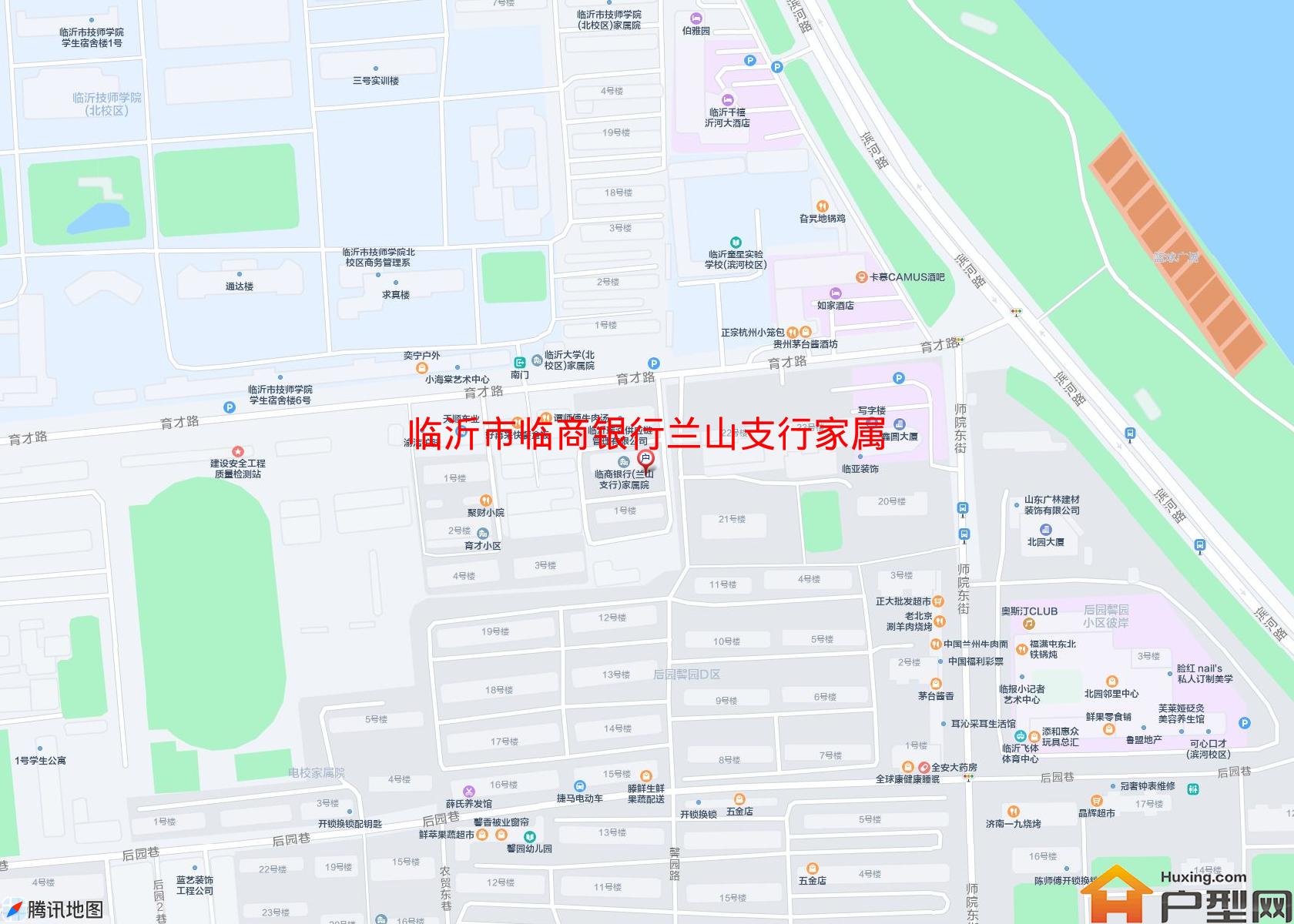 临商银行兰山支行家属院小区 - 户型网
