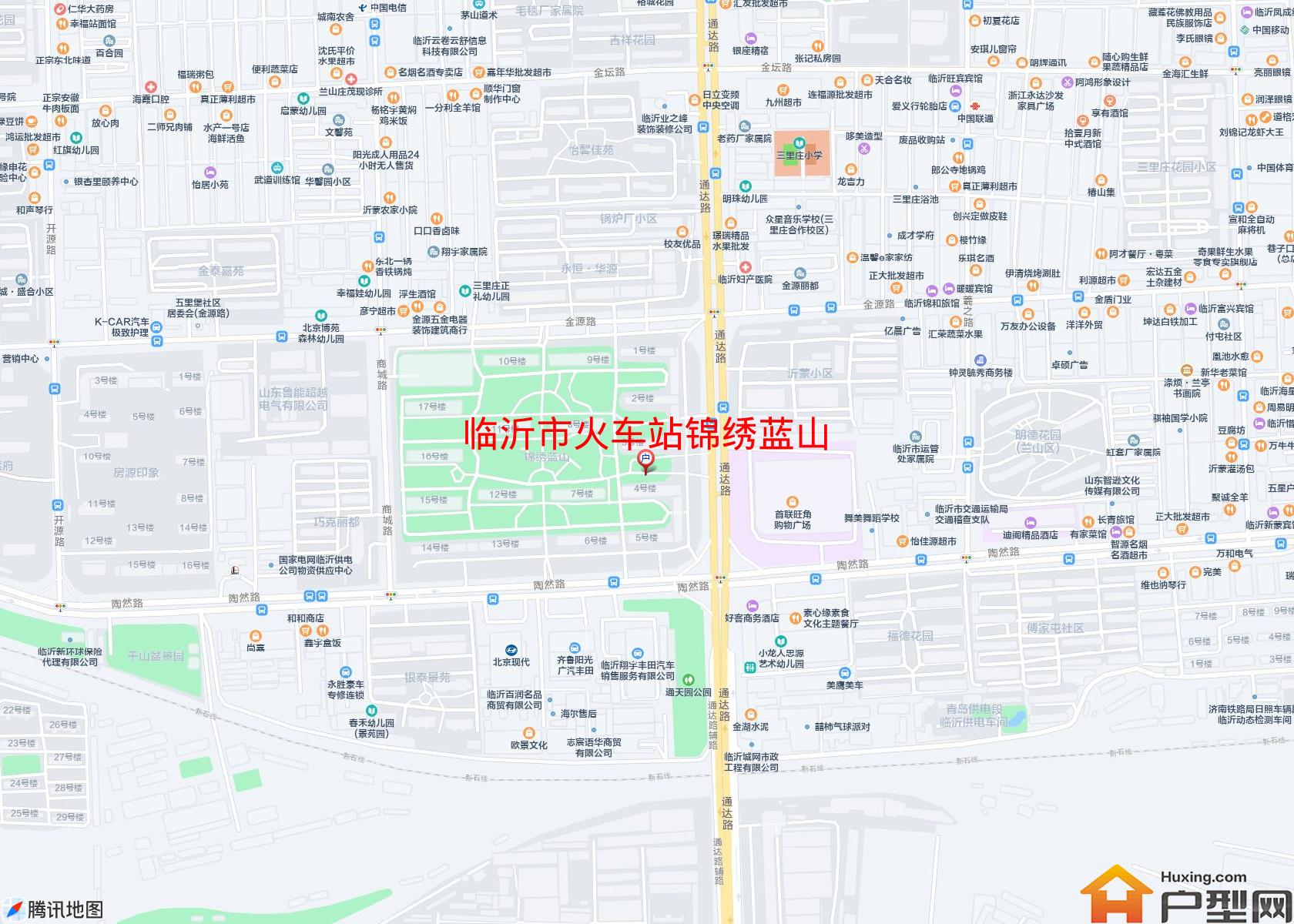 火车站锦绣蓝山小区 - 户型网