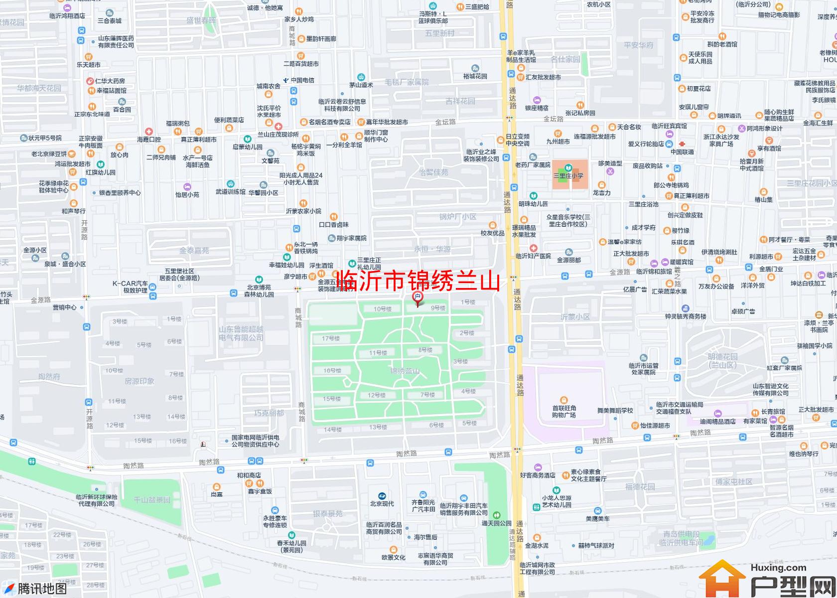 锦绣兰山小区 - 户型网