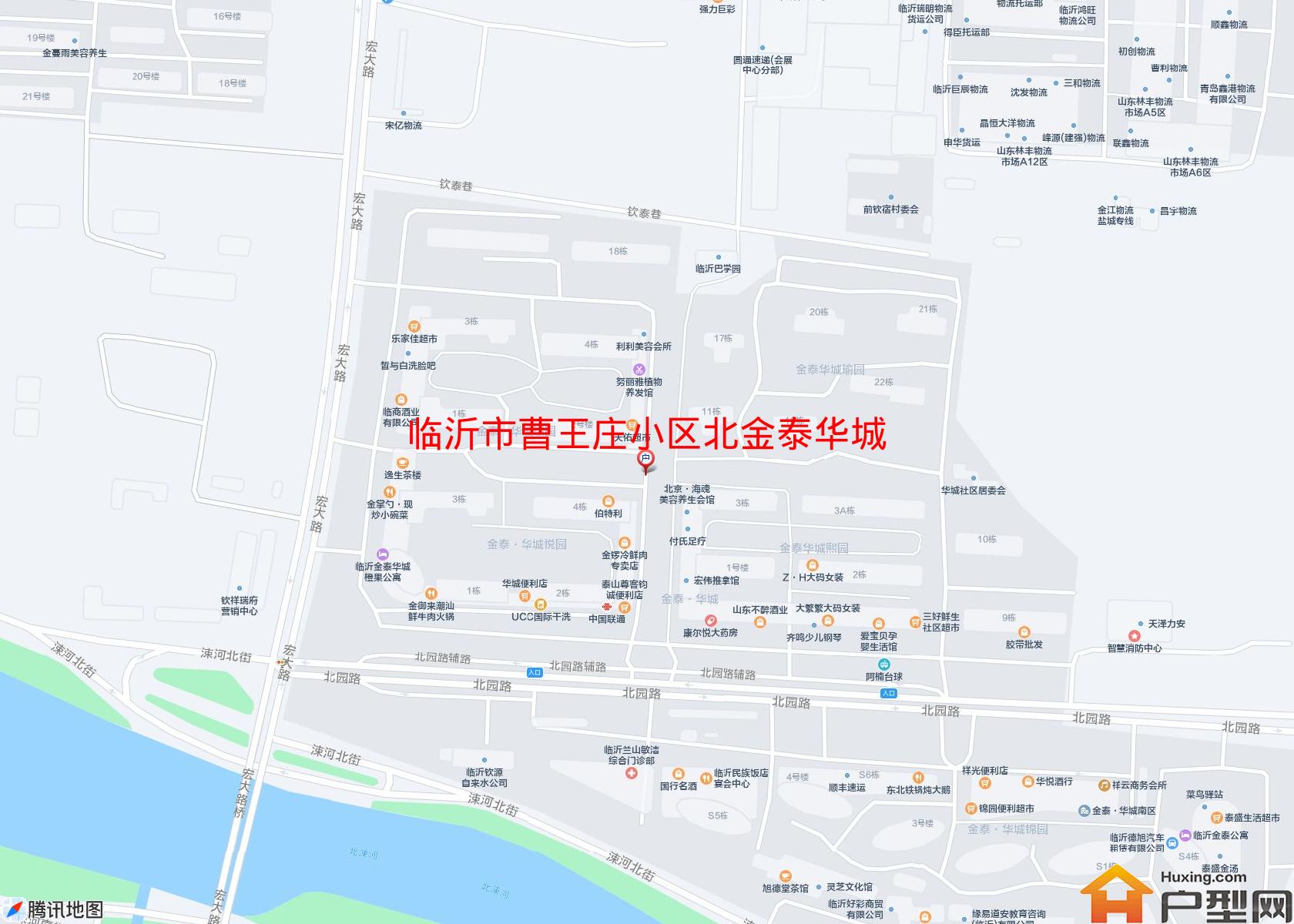 曹王庄小区北金泰华城小区 - 户型网