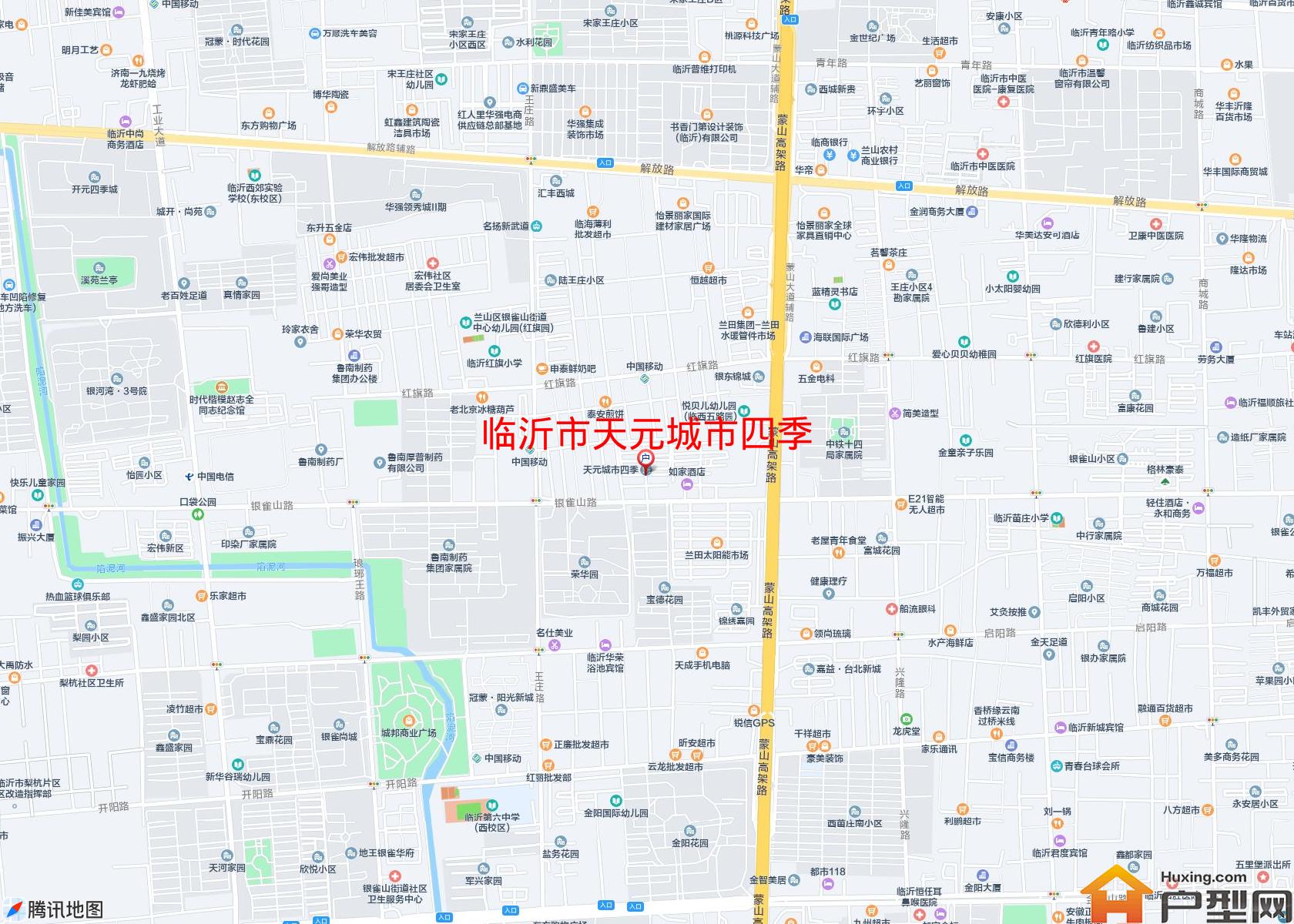 天元城市四季小区 - 户型网