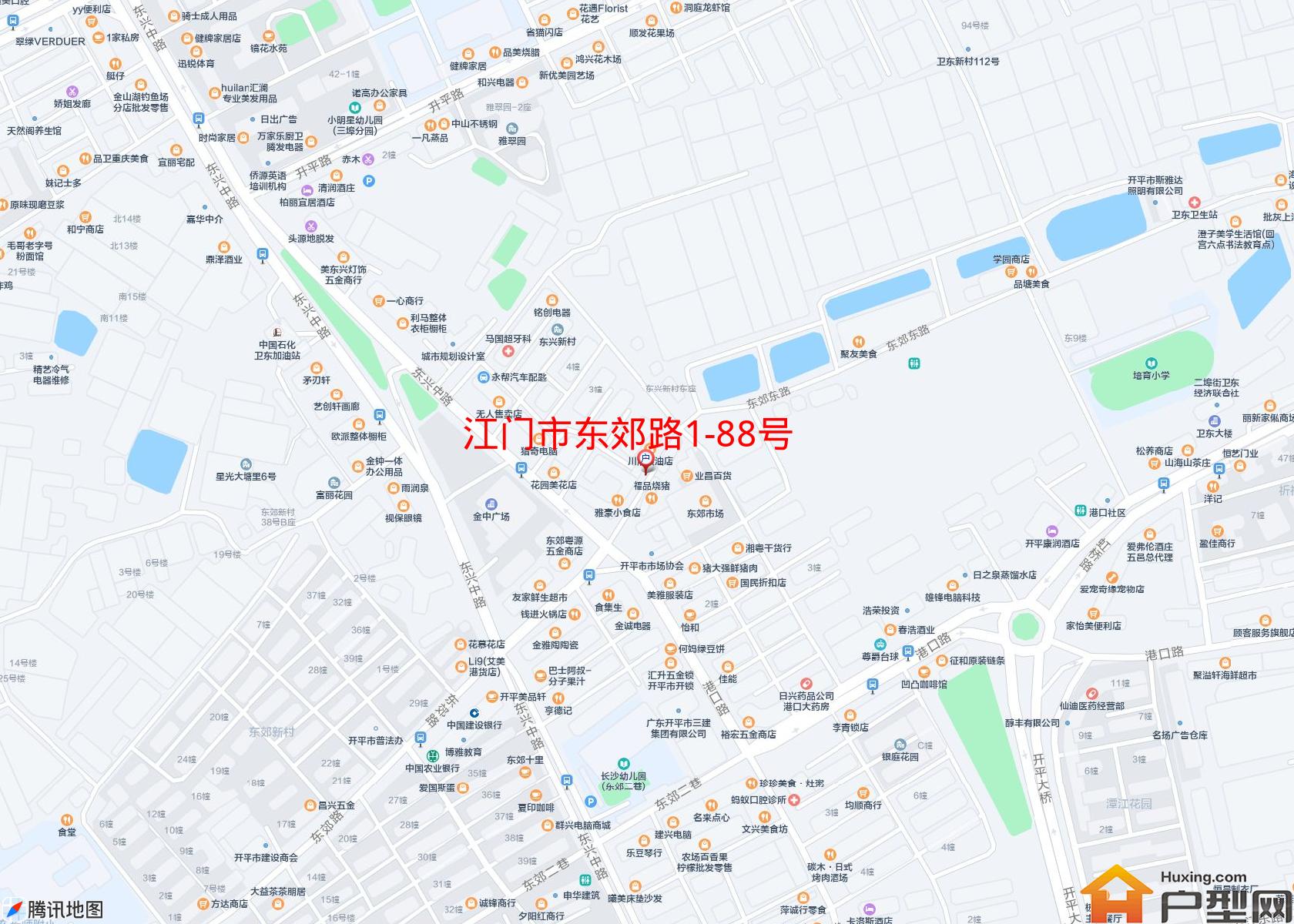东郊路1-88号小区 - 户型网