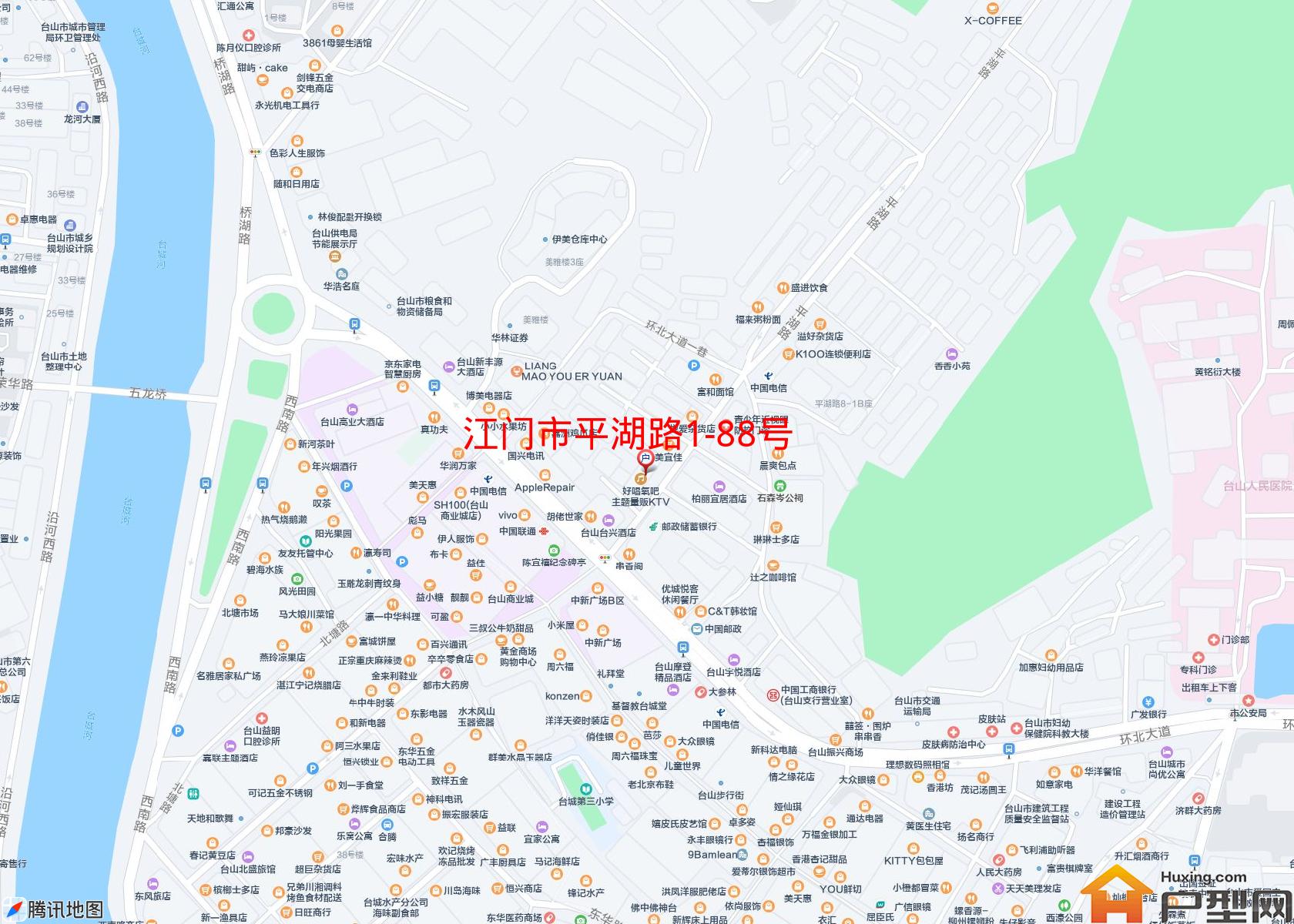 平湖路1-88号小区 - 户型网