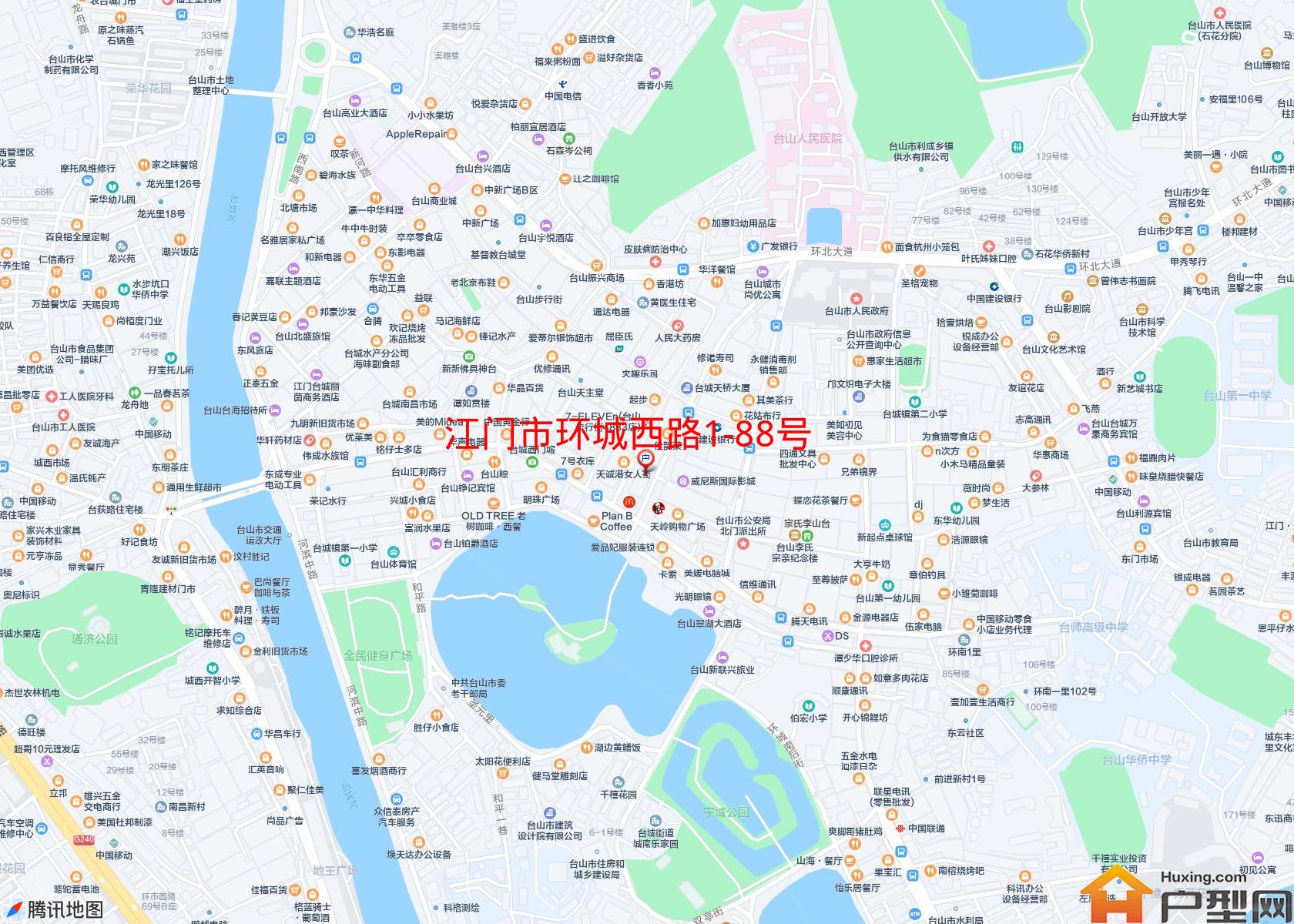 环城西路1-88号小区 - 户型网