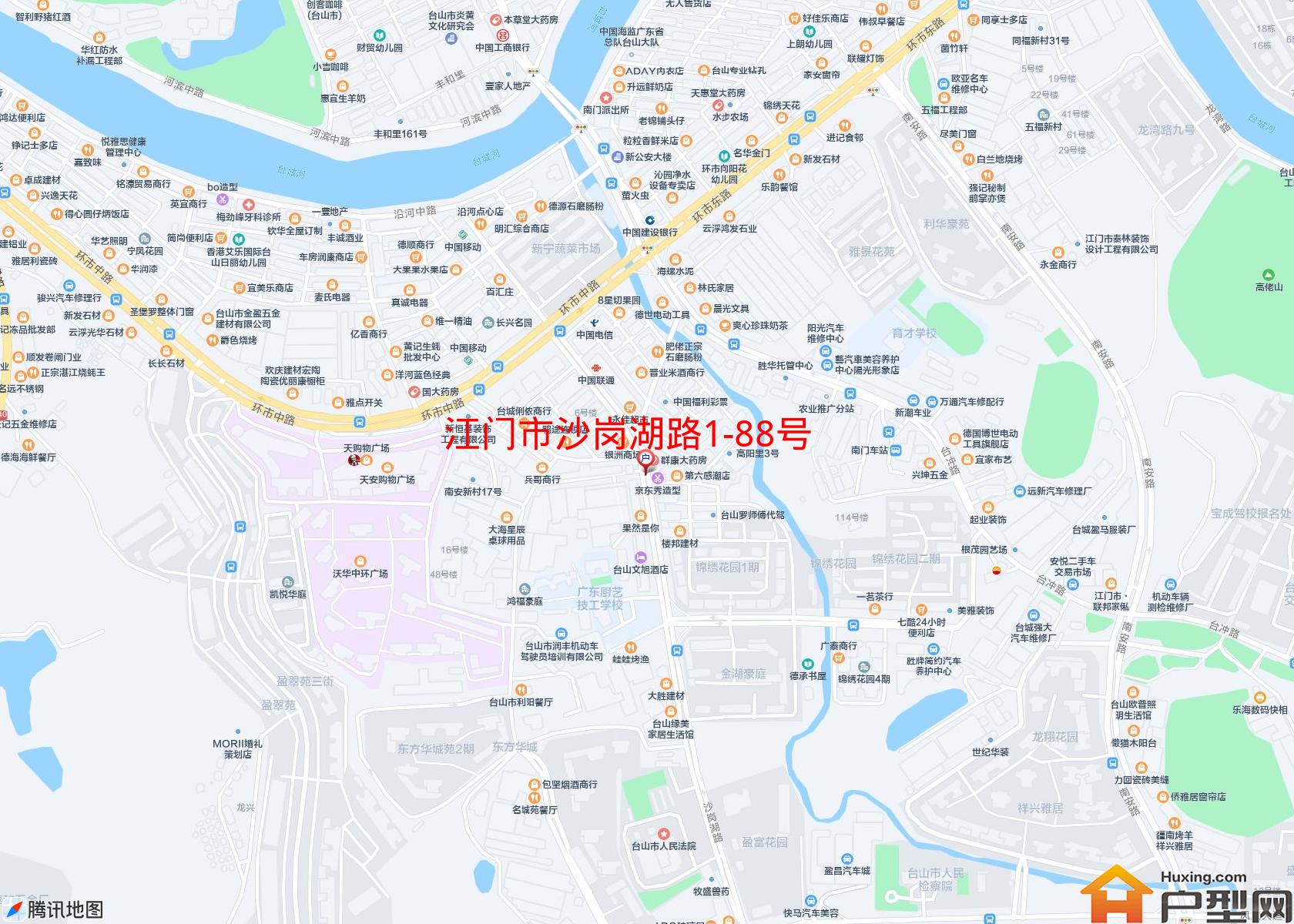沙岗湖路1-88号小区 - 户型网