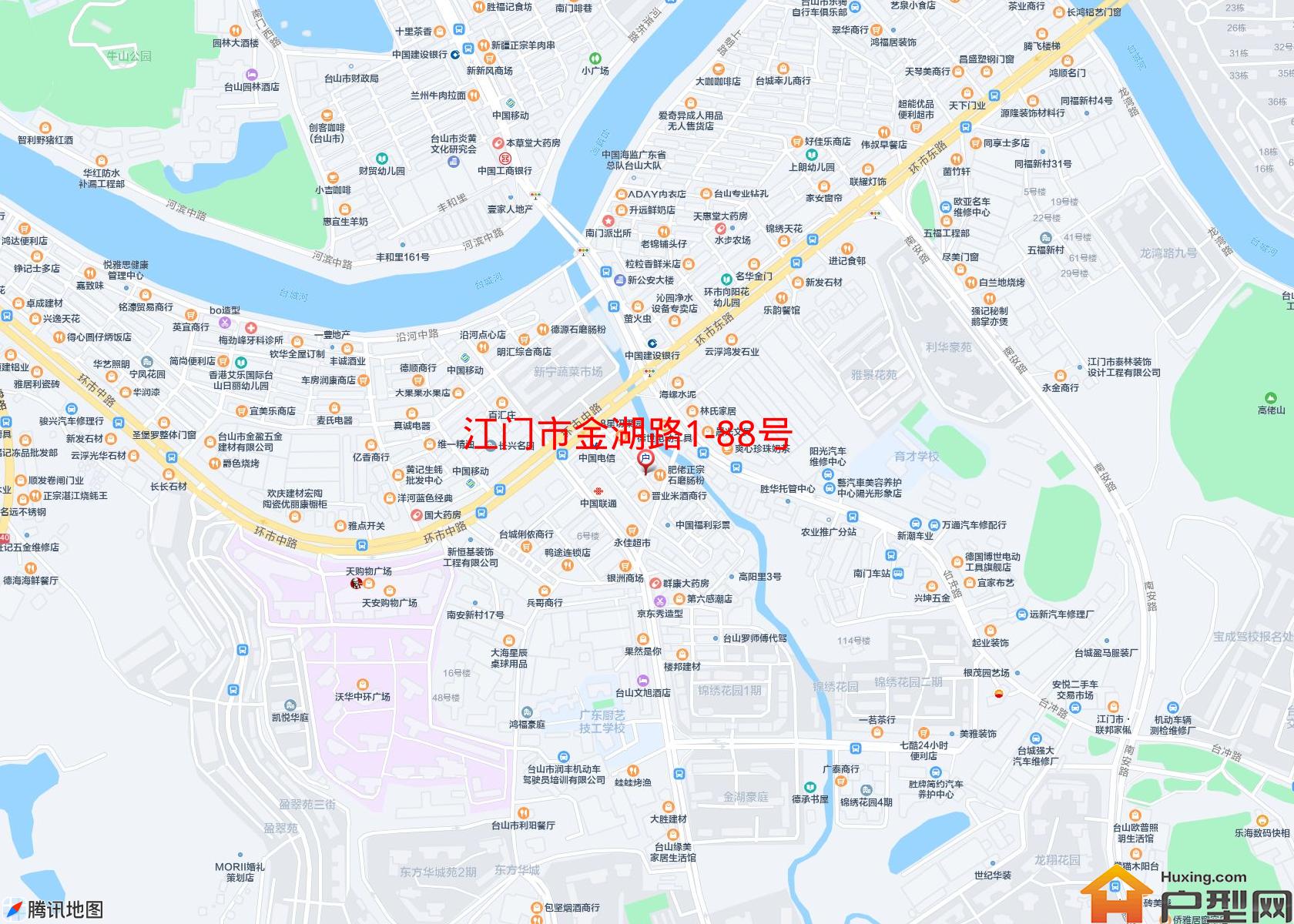 金湖路1-88号小区 - 户型网