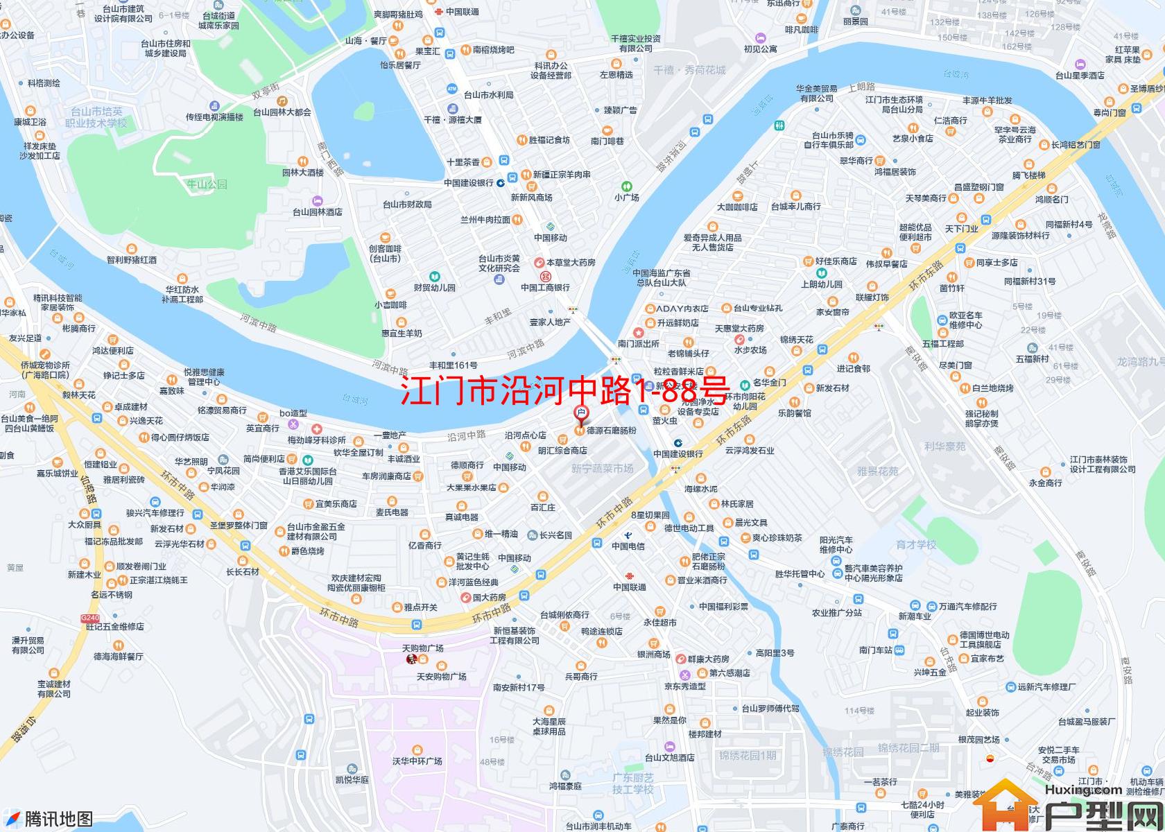 沿河中路1-88号小区 - 户型网