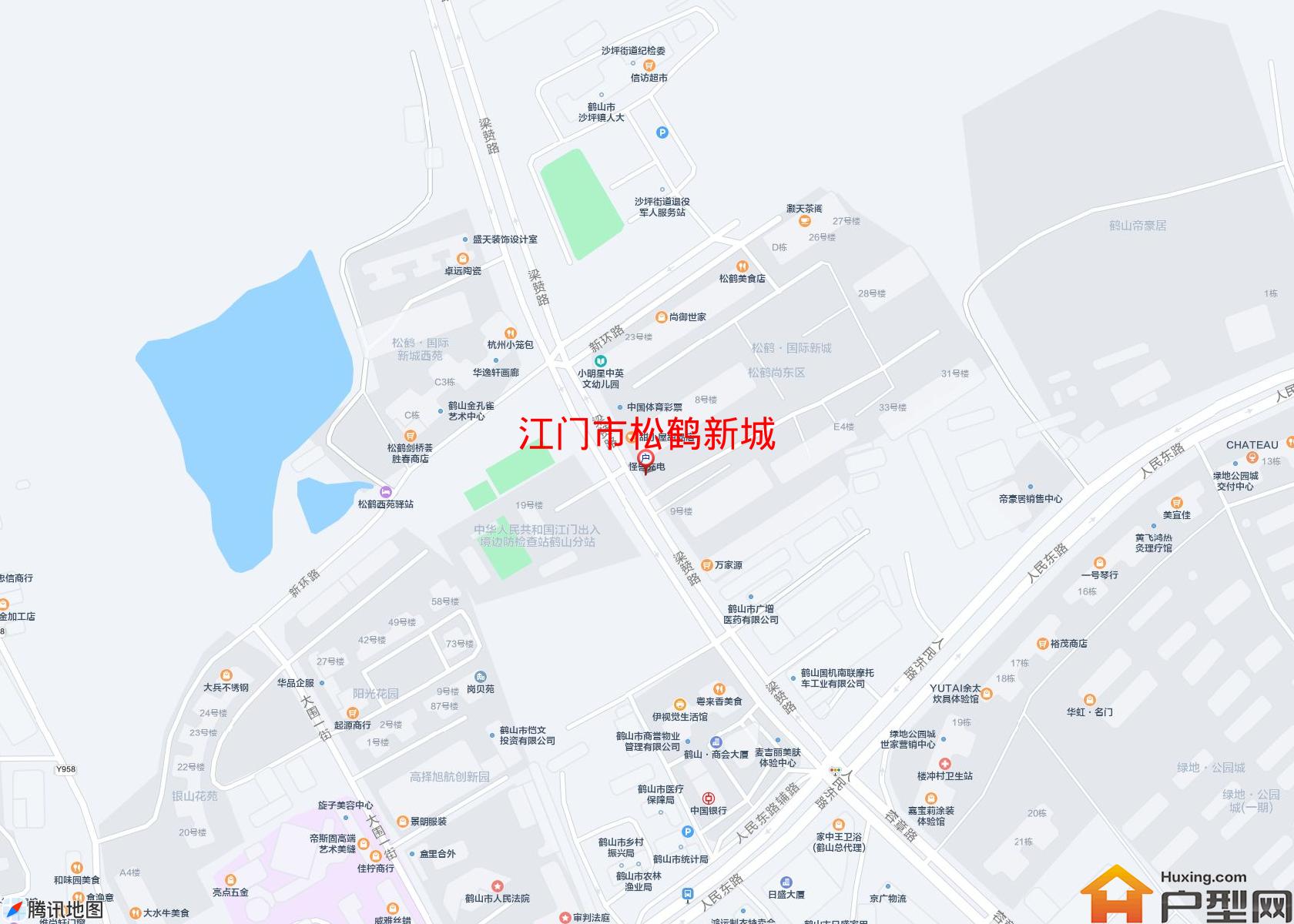 松鹤新城小区 - 户型网
