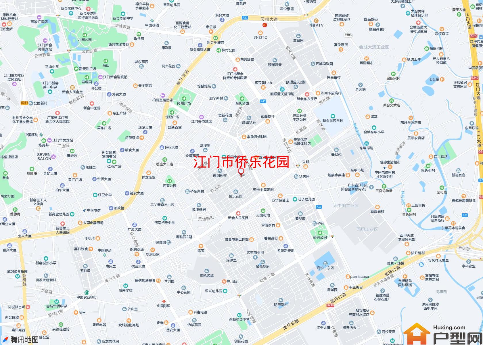 侨乐花园小区 - 户型网