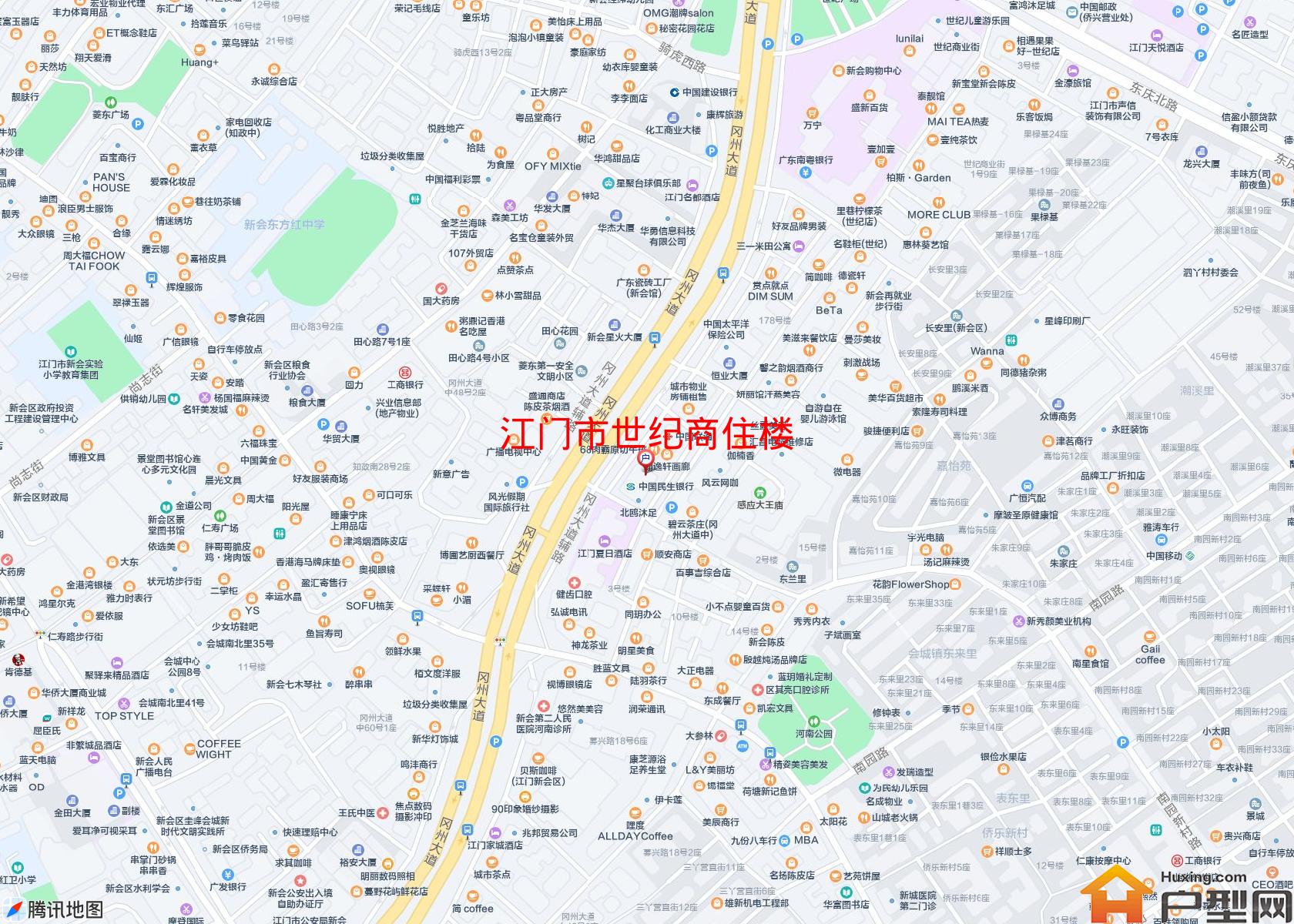 世纪商住楼小区 - 户型网