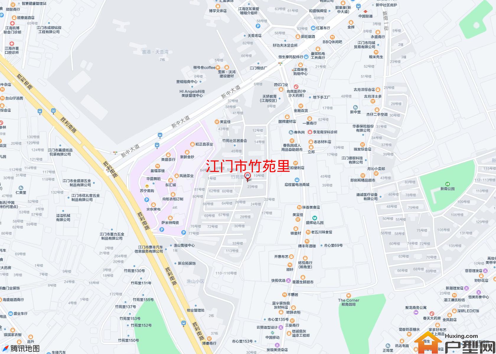 竹苑里小区 - 户型网