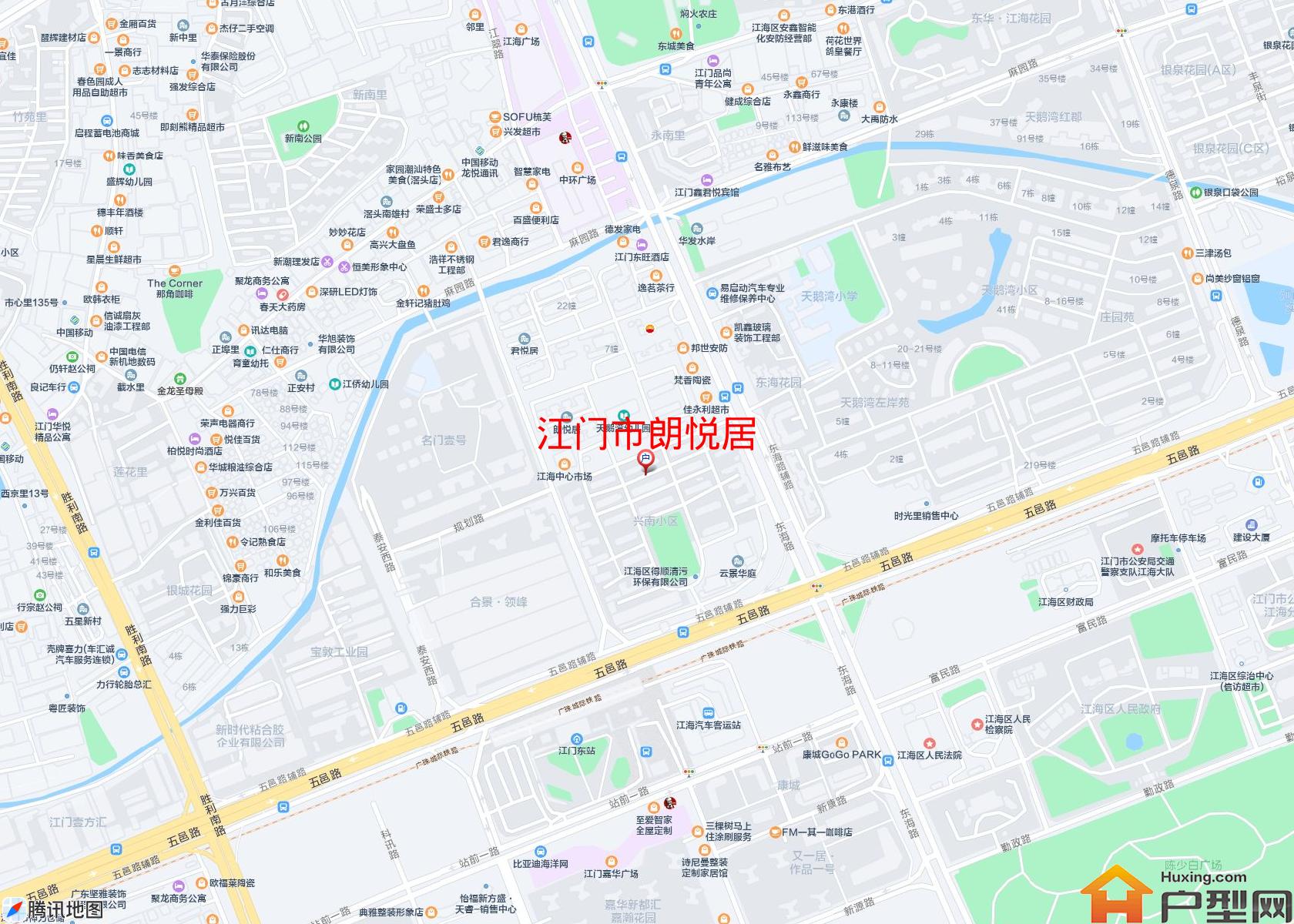 朗悦居小区 - 户型网