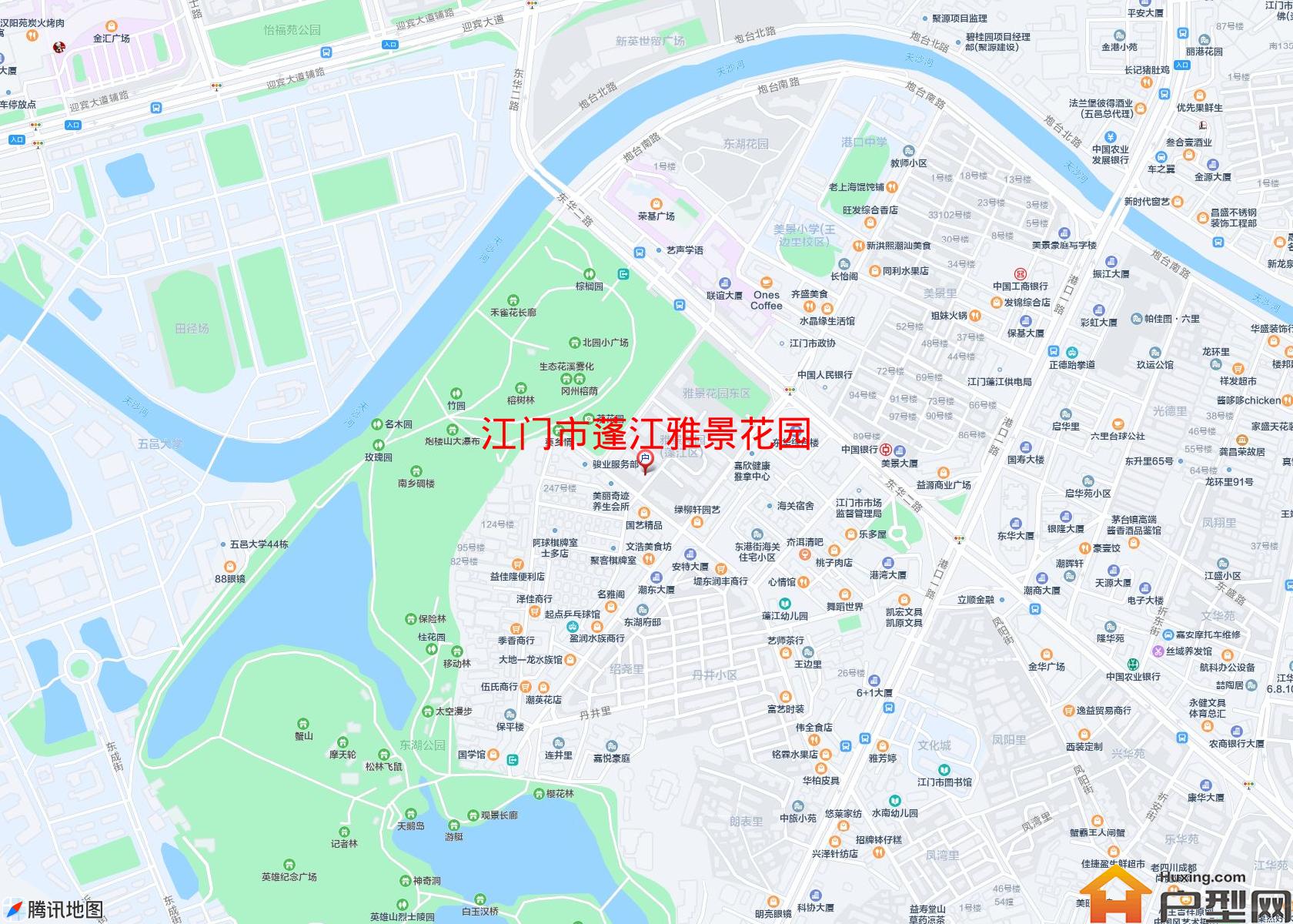 蓬江雅景花园小区 - 户型网