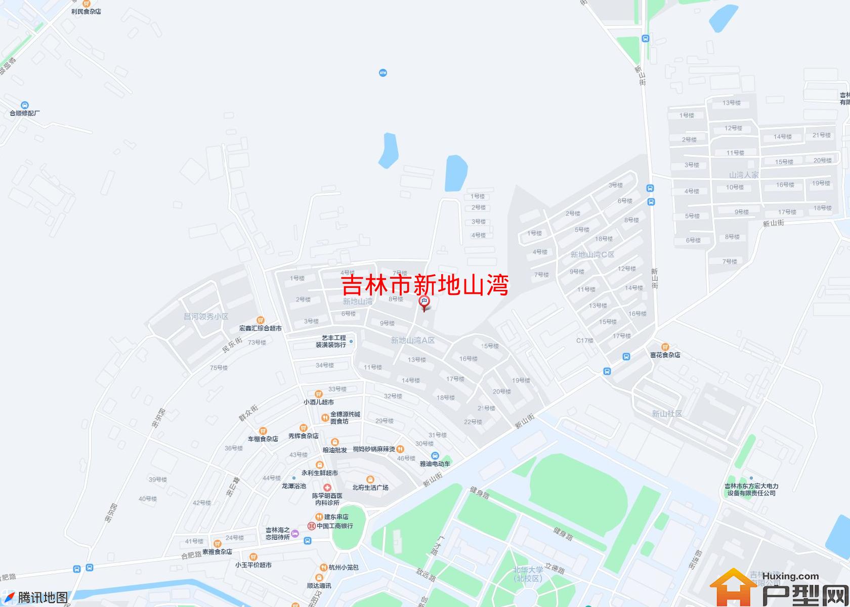 新地山湾小区 - 户型网