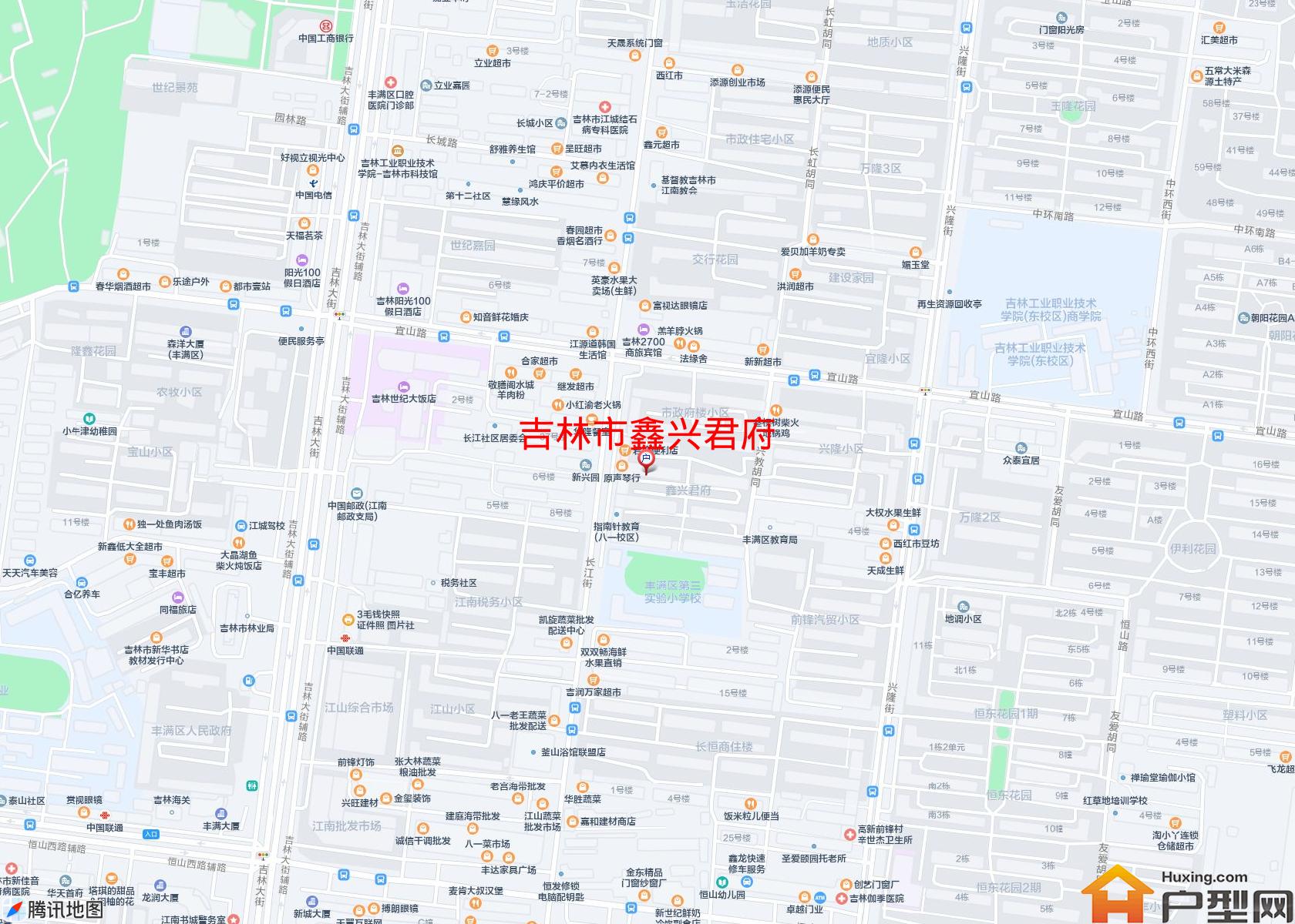 鑫兴君府小区 - 户型网