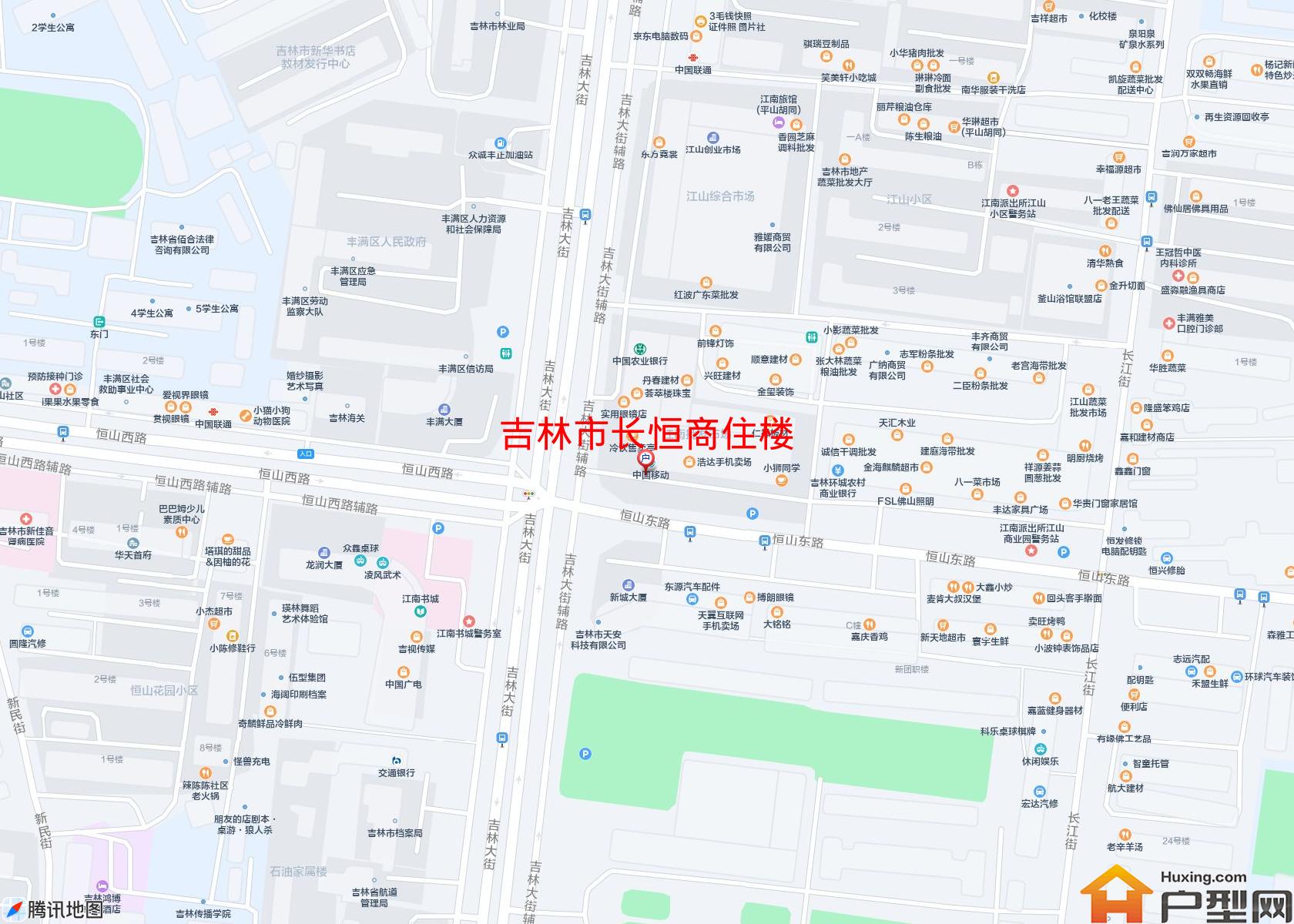 长恒商住楼小区 - 户型网