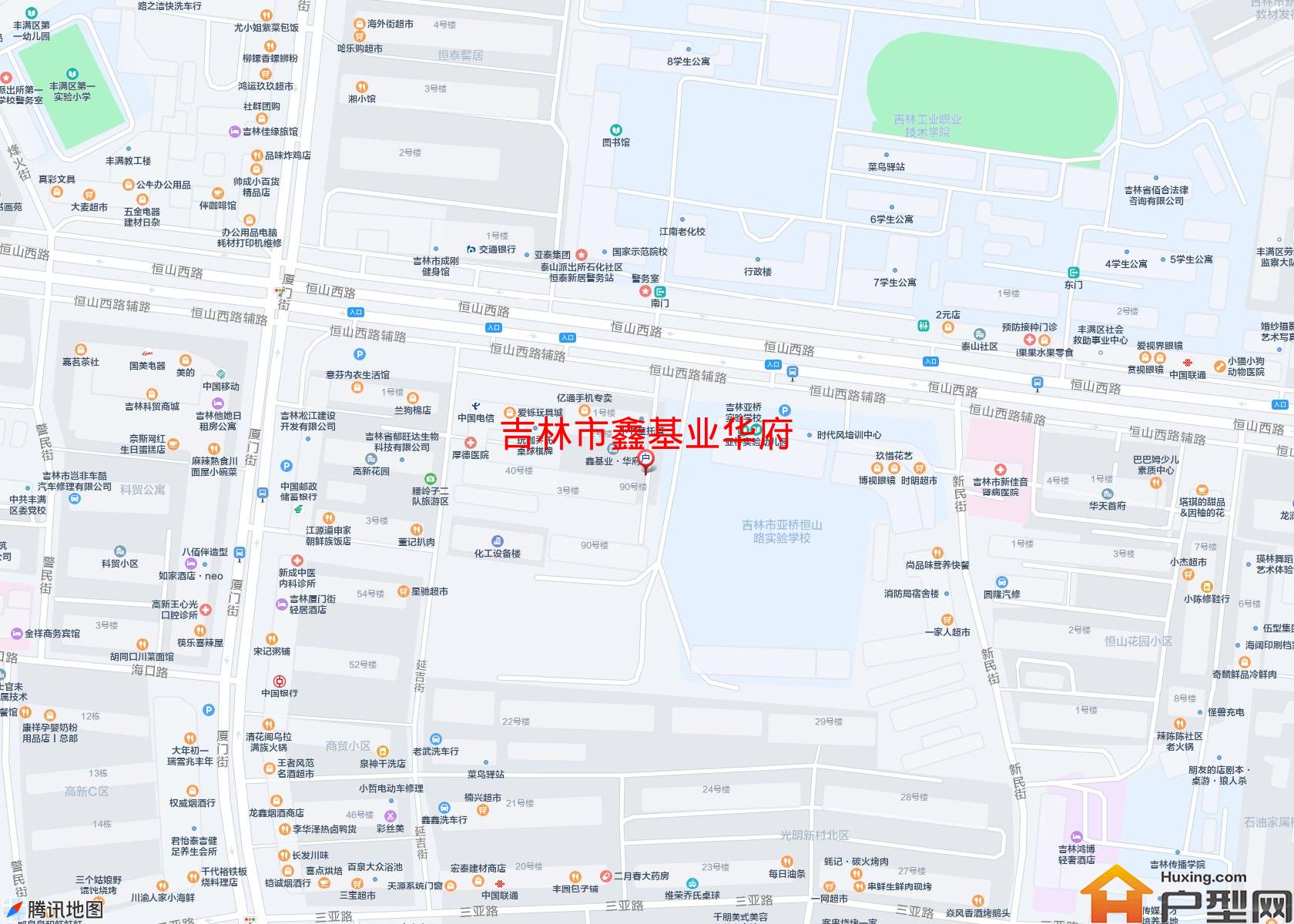 鑫基业华府小区 - 户型网