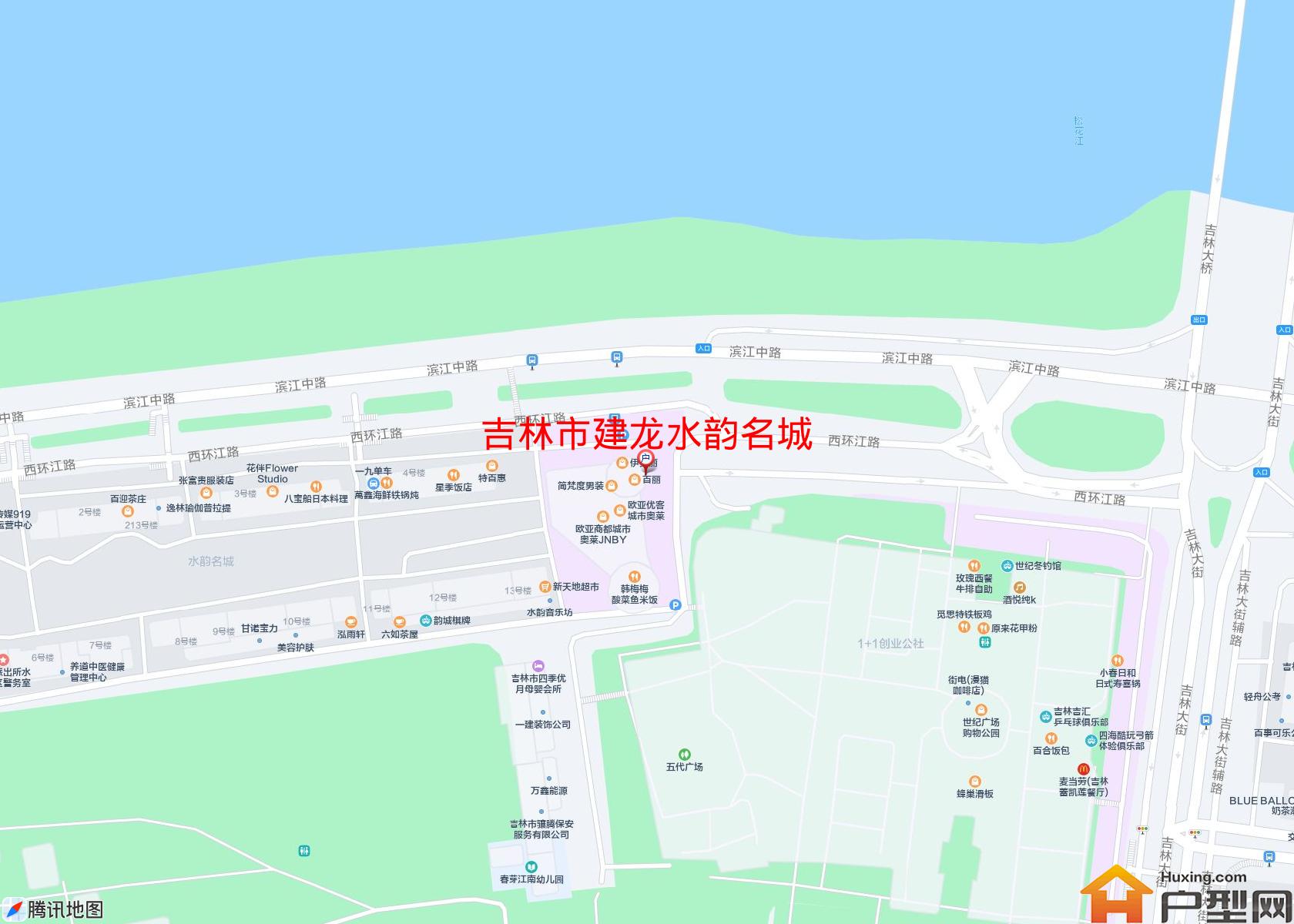 建龙水韵名城小区 - 户型网