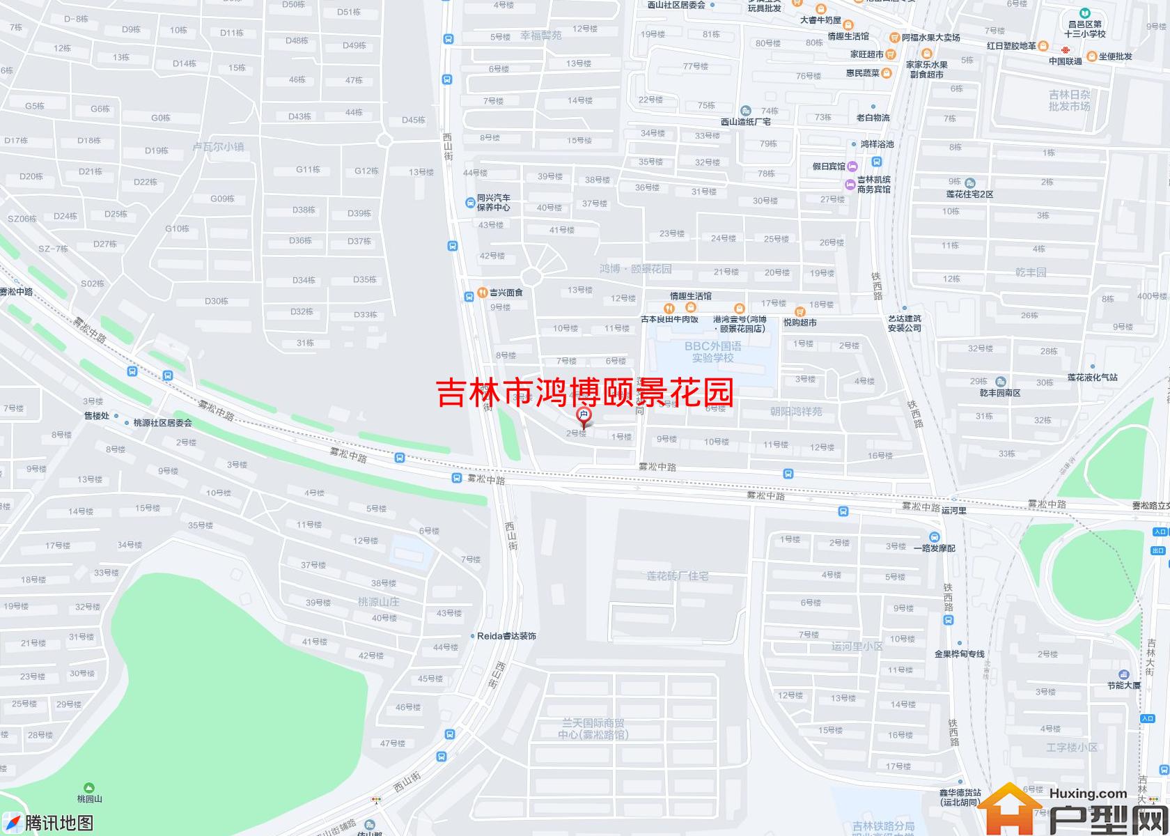 鸿博颐景花园小区 - 户型网