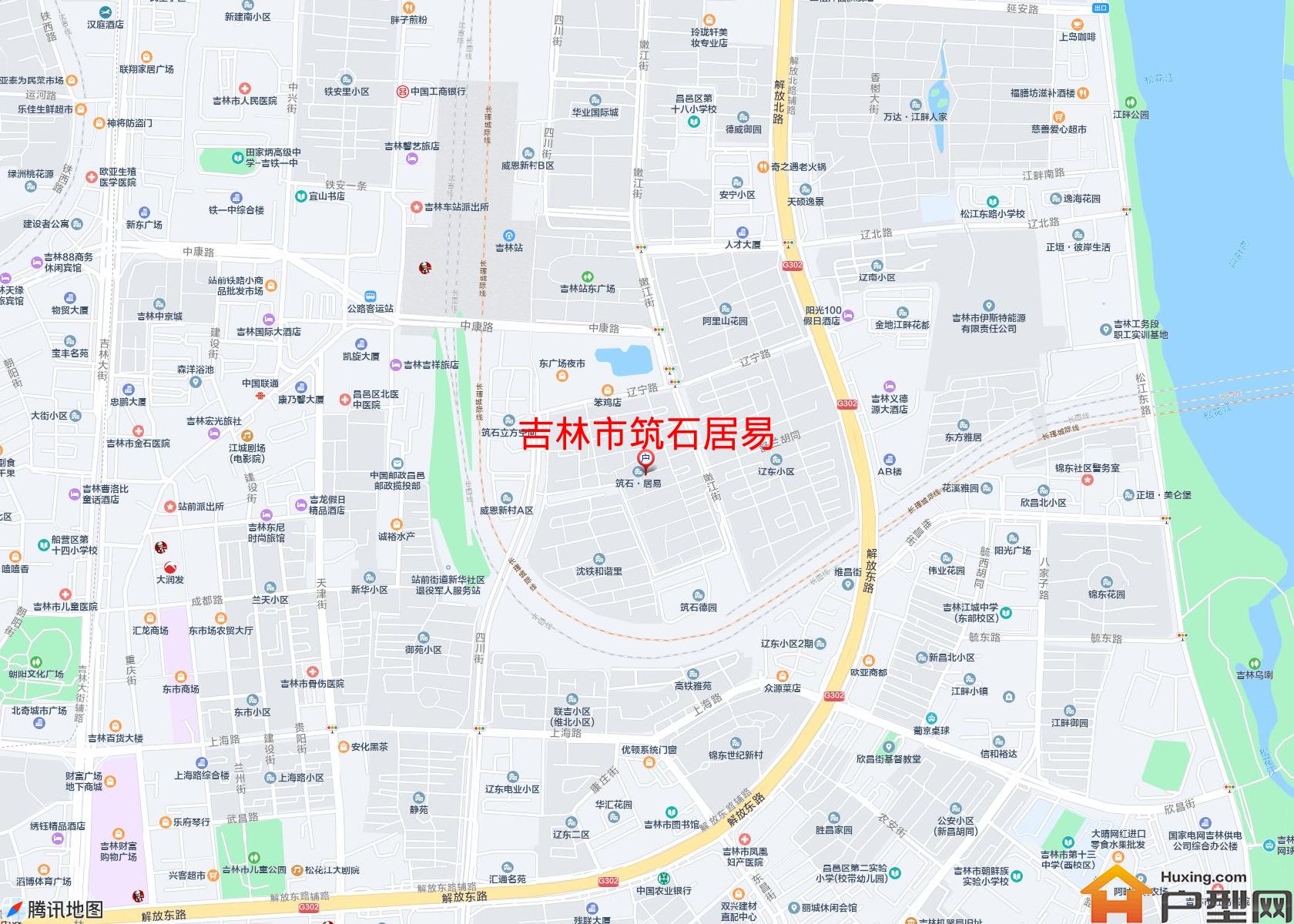 筑石居易小区 - 户型网