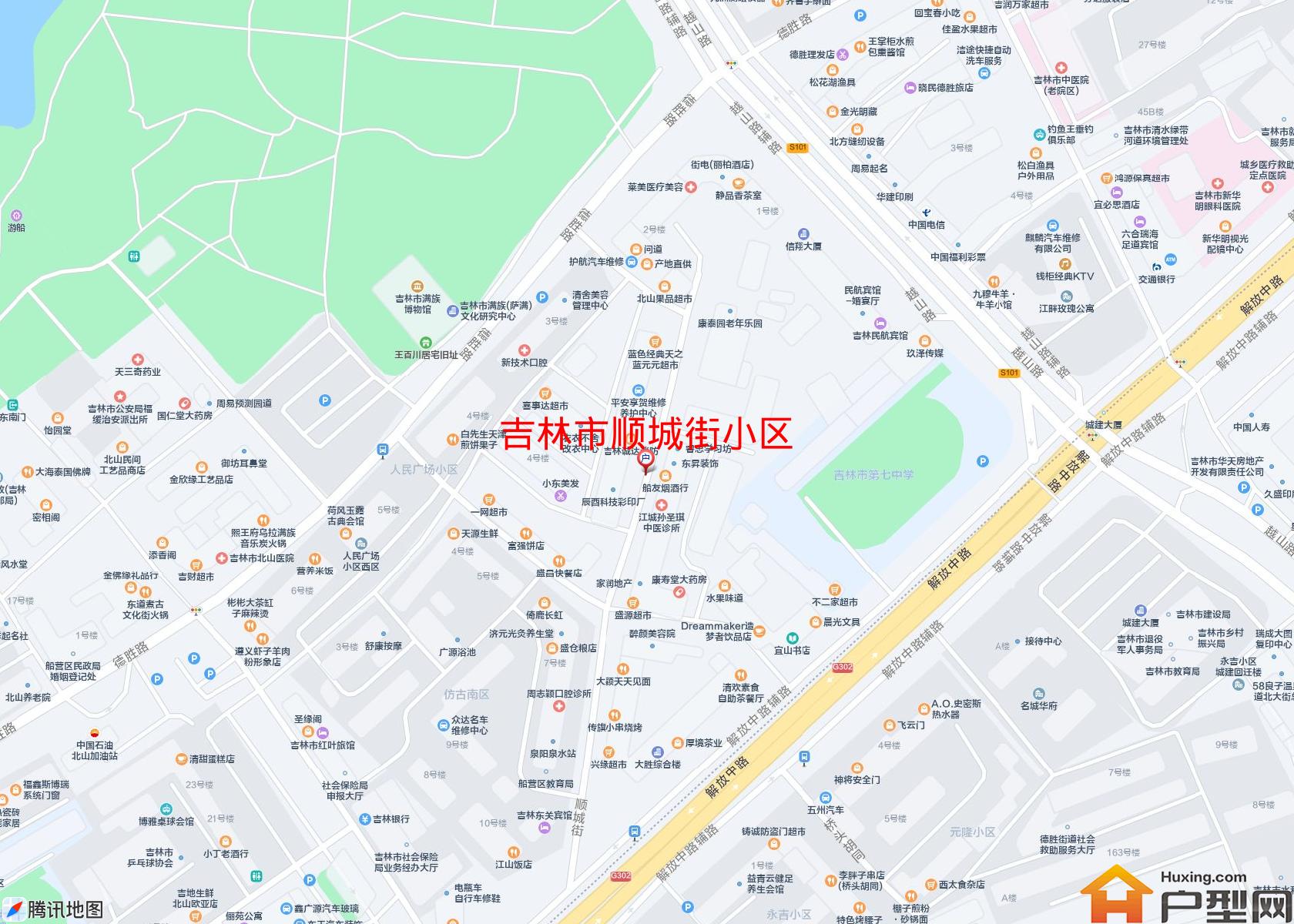 顺城街小区小区 - 户型网