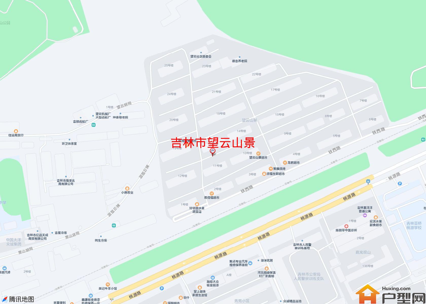 望云山景小区 - 户型网