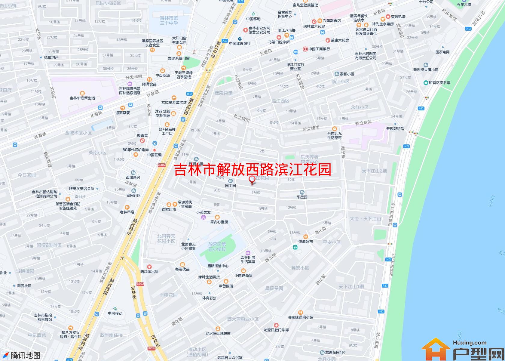 解放西路滨江花园小区 - 户型网
