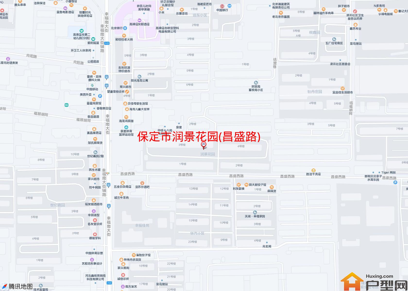 润景花园(昌盛路)小区 - 户型网