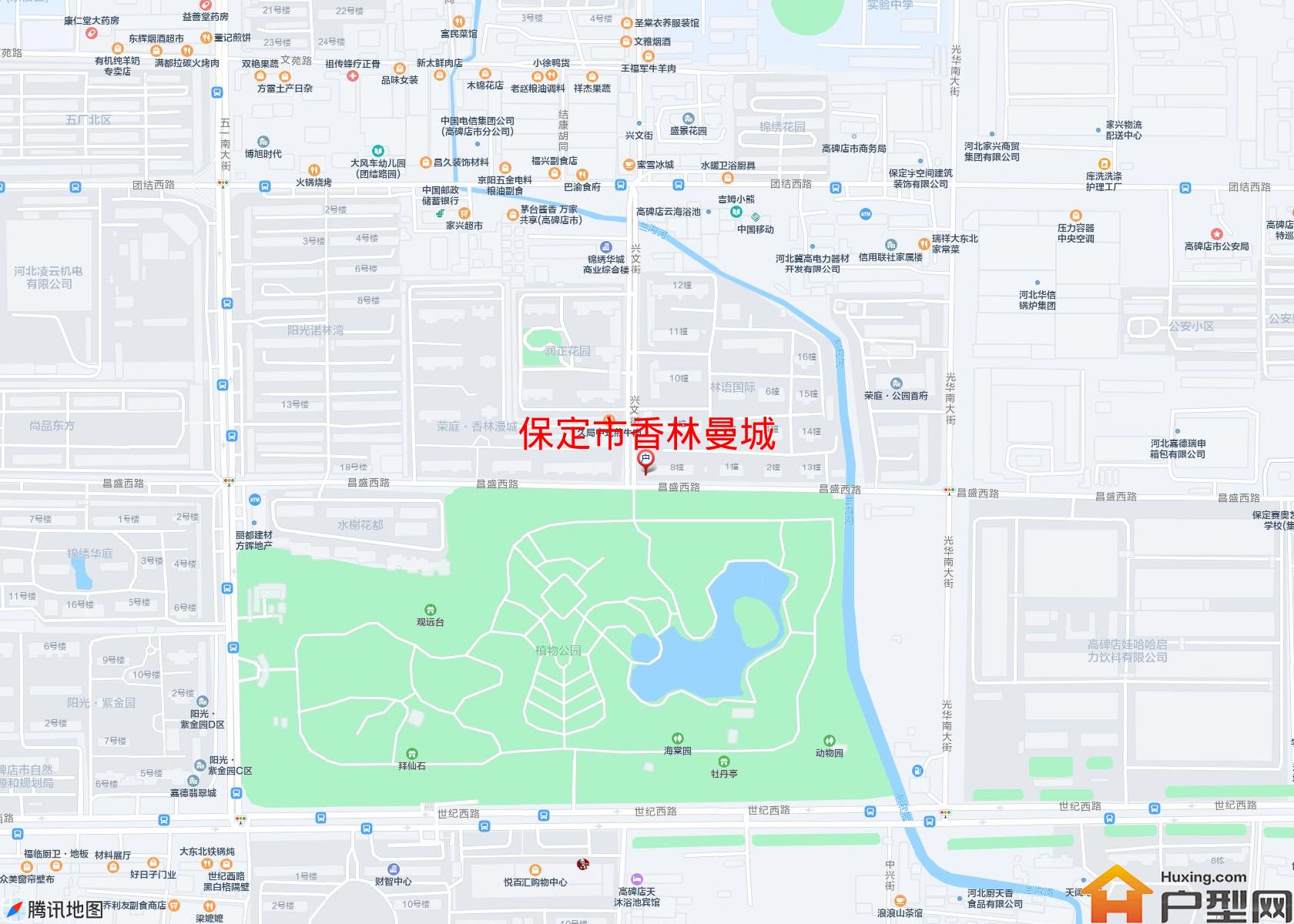 香林曼城小区 - 户型网