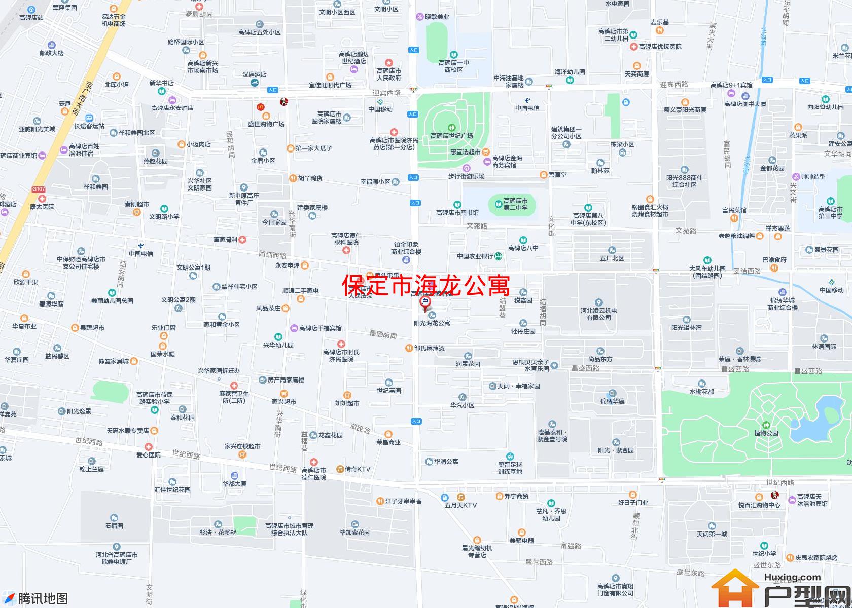 海龙公寓小区 - 户型网