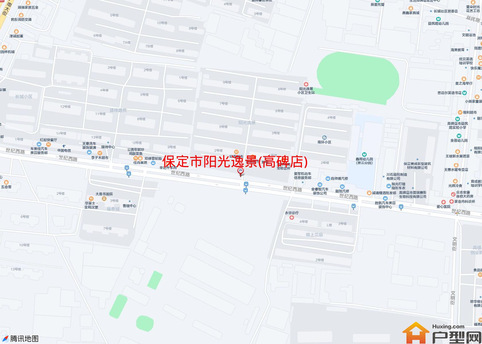 阳光逸景(高碑店)小区 - 户型网