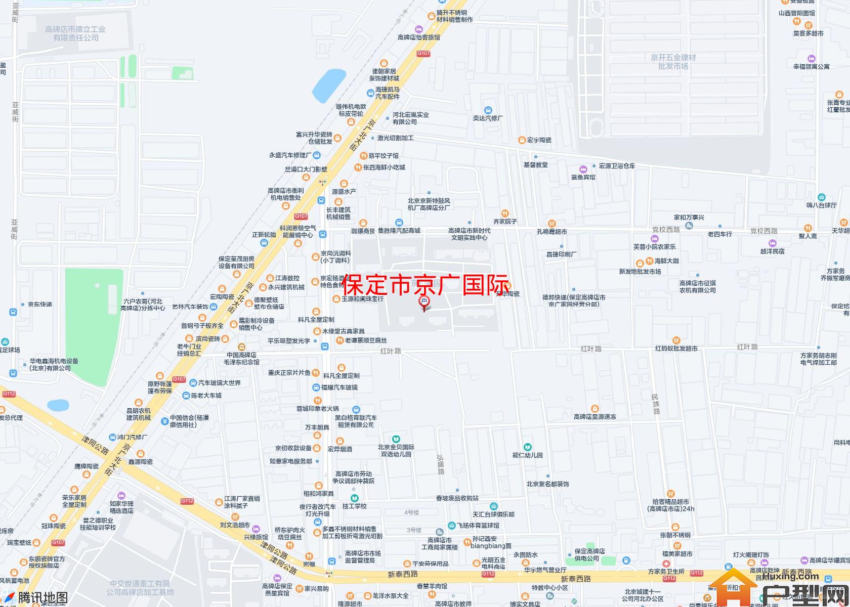 京广国际小区 - 户型网
