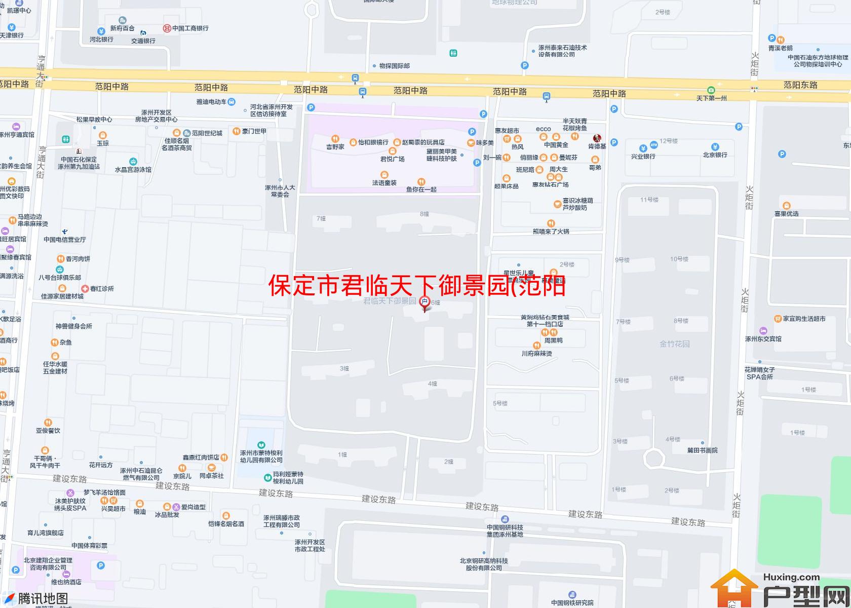 君临天下御景园(范阳中路)小区 - 户型网