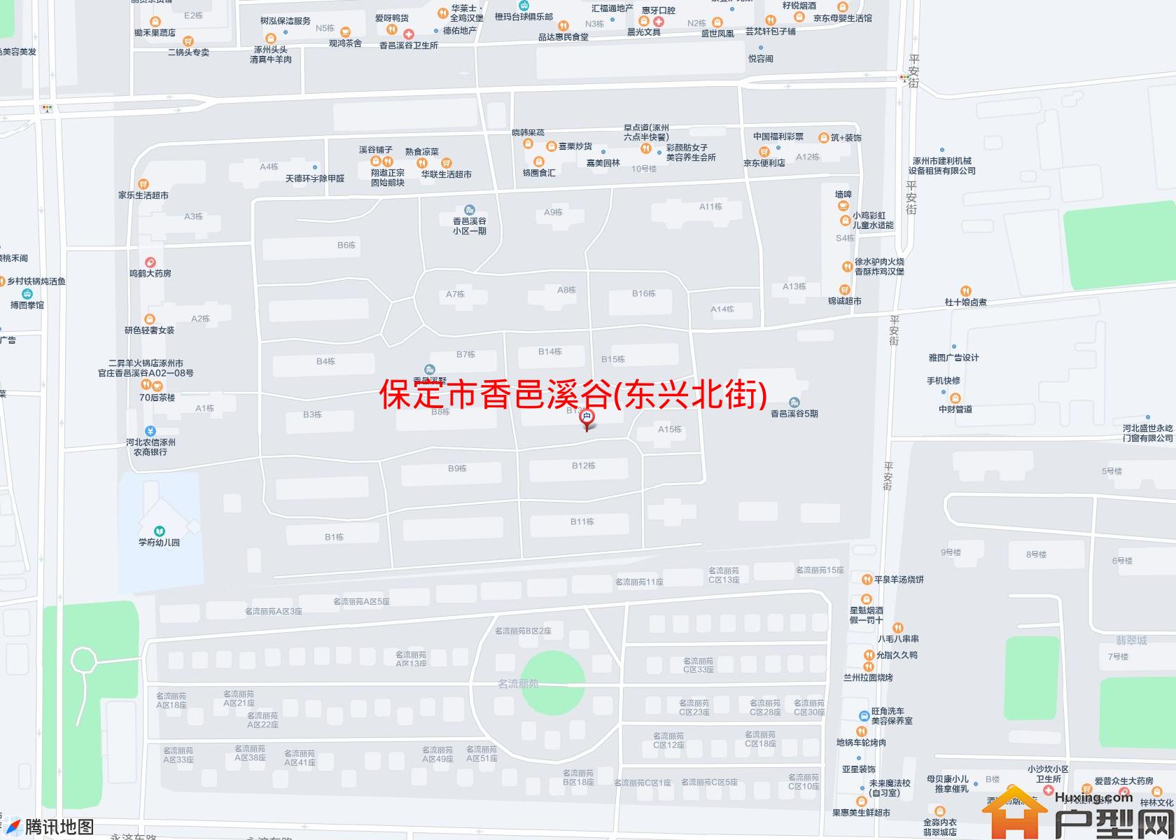 香邑溪谷(东兴北街)小区 - 户型网