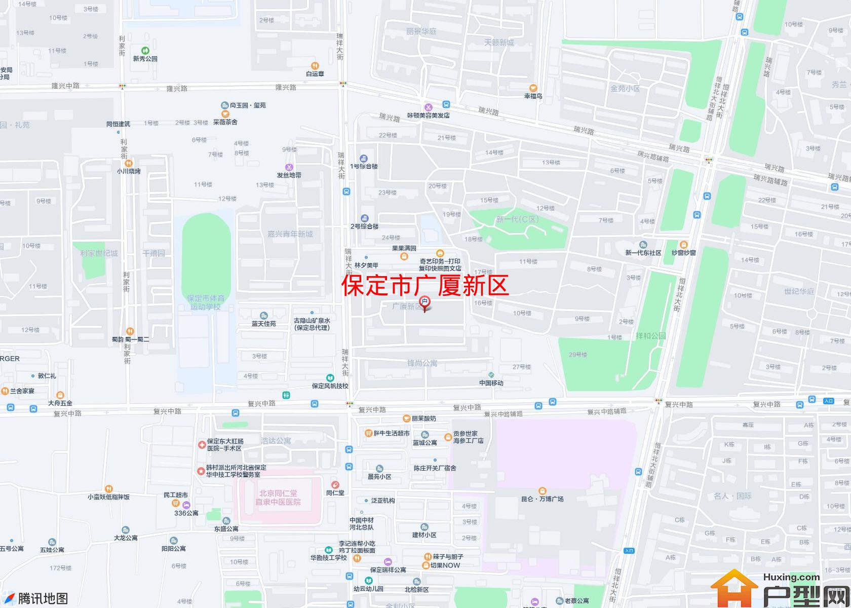 广厦新区小区 - 户型网