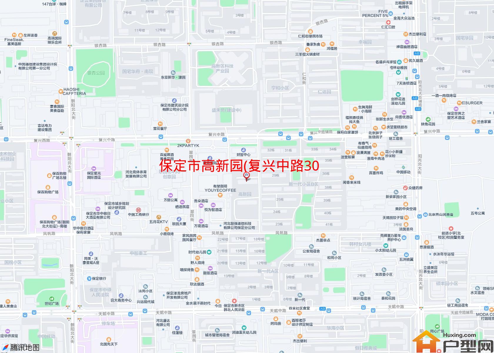 高新园(复兴中路3088号)小区 - 户型网