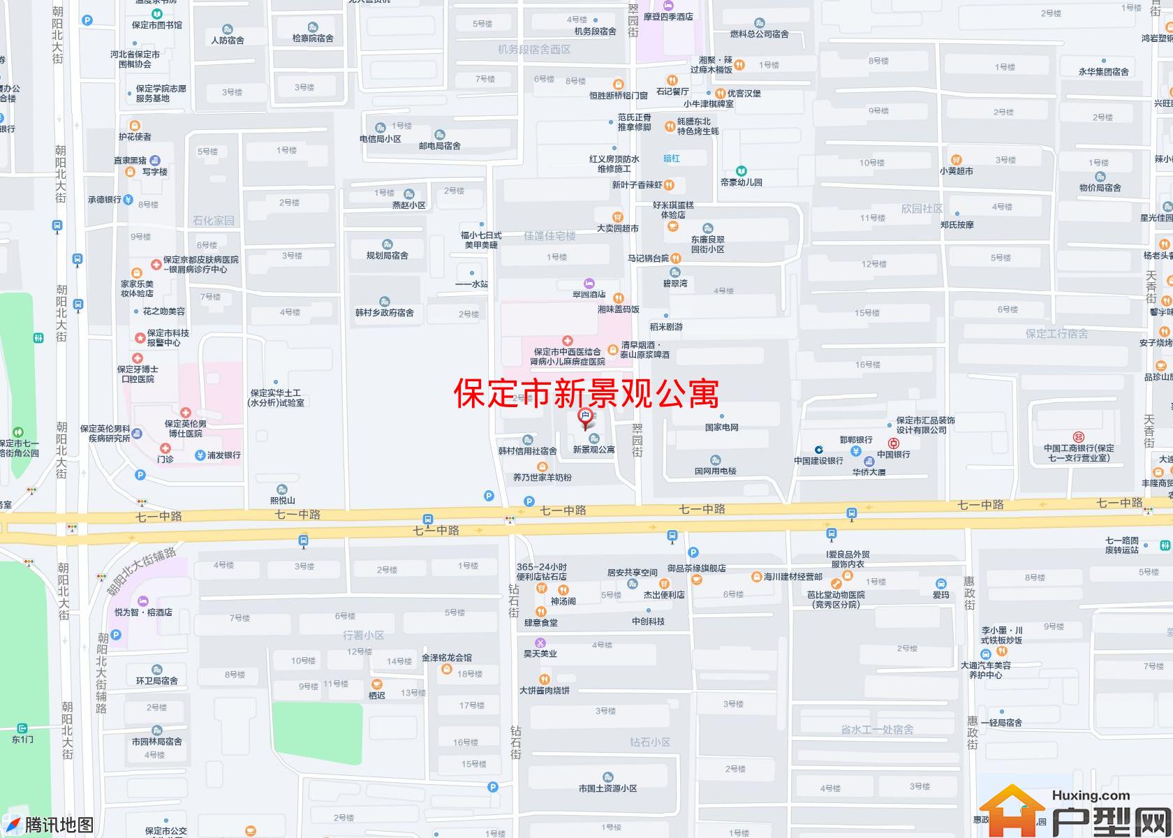 新景观公寓小区 - 户型网