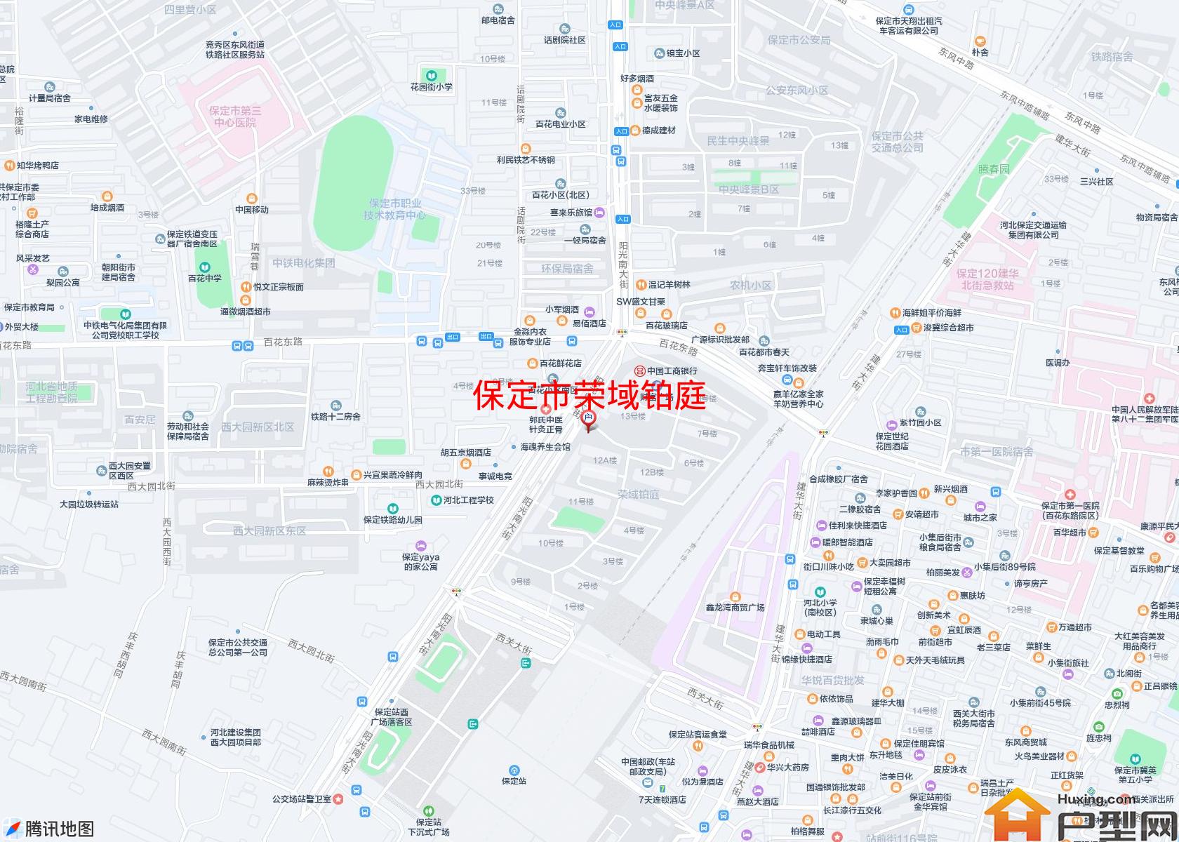 荣域铂庭小区 - 户型网