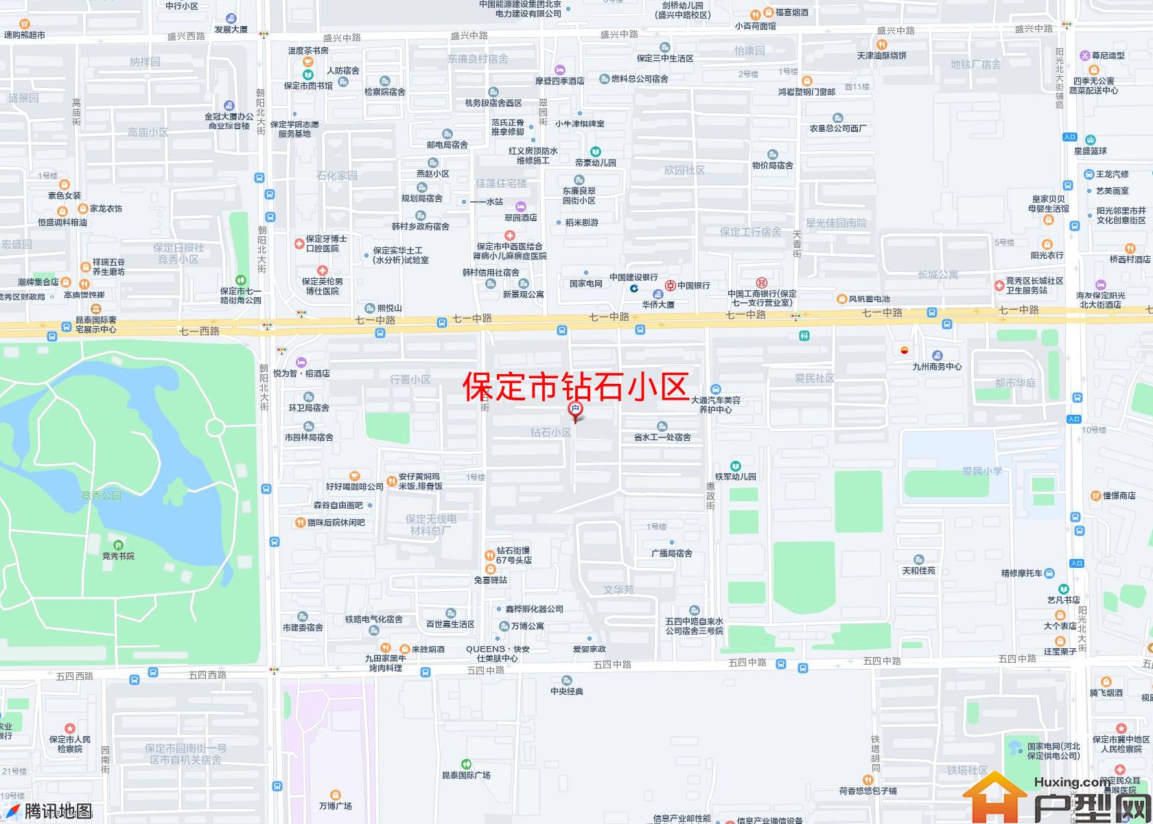 钻石小区小区 - 户型网