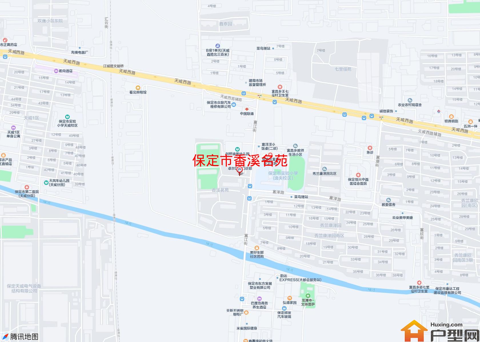 香溪名苑小区 - 户型网