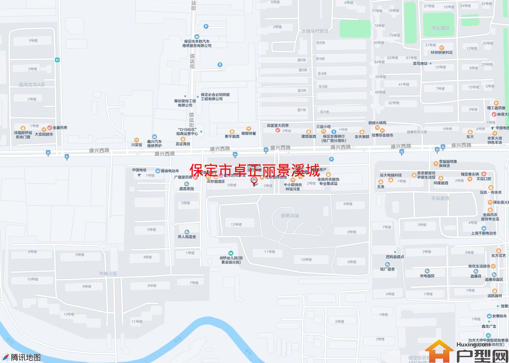 卓正丽景溪城小区 - 户型网